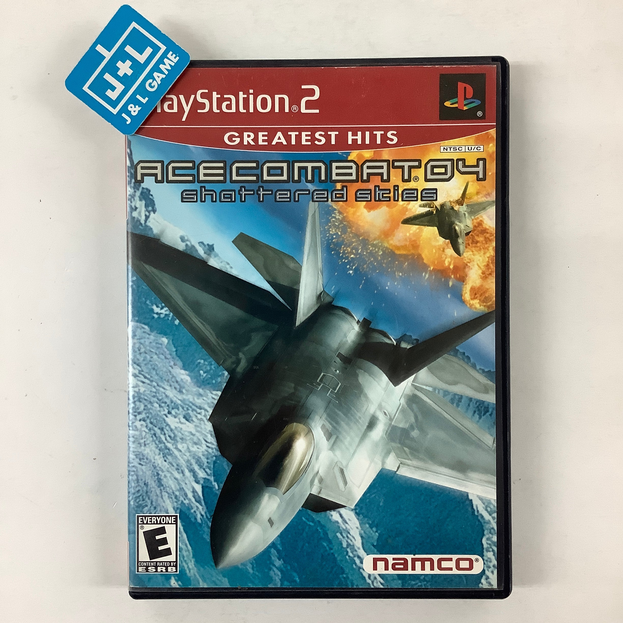 Ace Combat 04: Shattered Skies (Greatest Hits) - (PS2) PlayStation 2 [Pre-Owned] Video Games Namco   