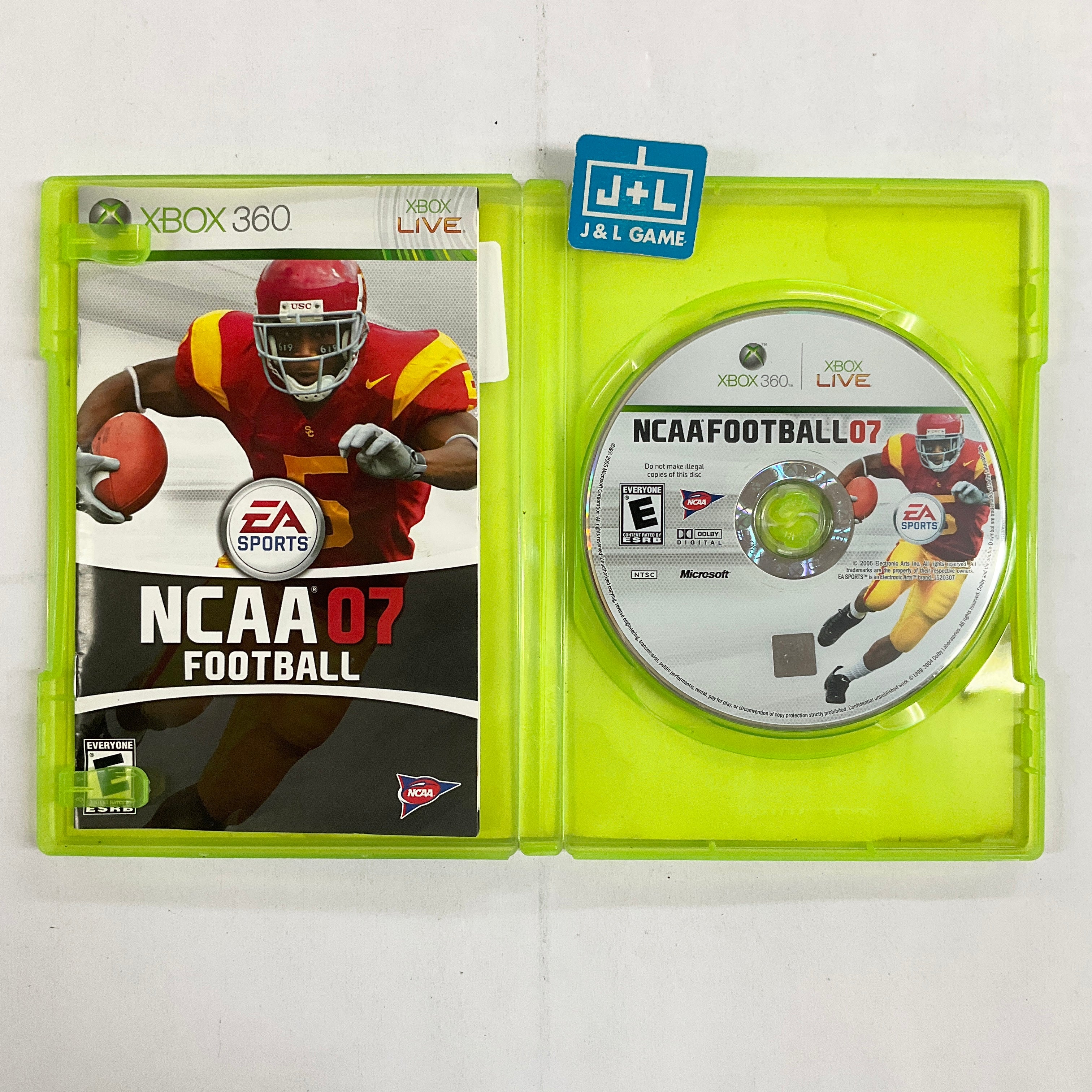 NCAA Football 07 - Xbox 360 [Pre-Owned] Video Games EA Sports   