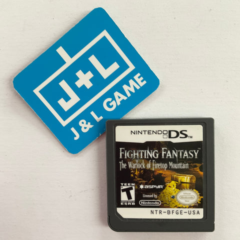 Fighting Fantasy: The Warlock of Firetop Mountain - (NDS) Nintendo DS [Pre-Owned] Video Games Aspyr   