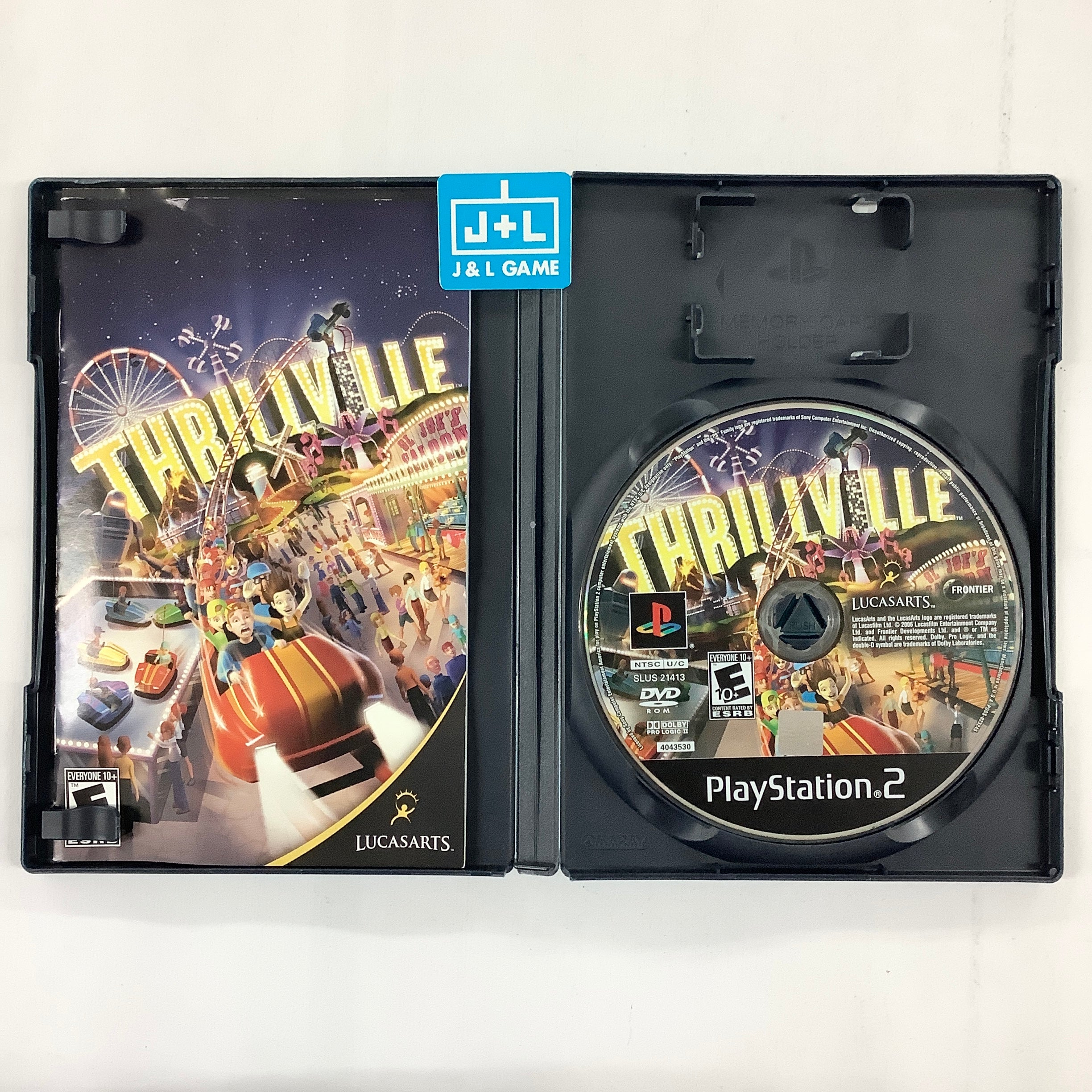 Thrillville - (PS2) PlayStation 2 [Pre-Owned] Video Games LucasArts   