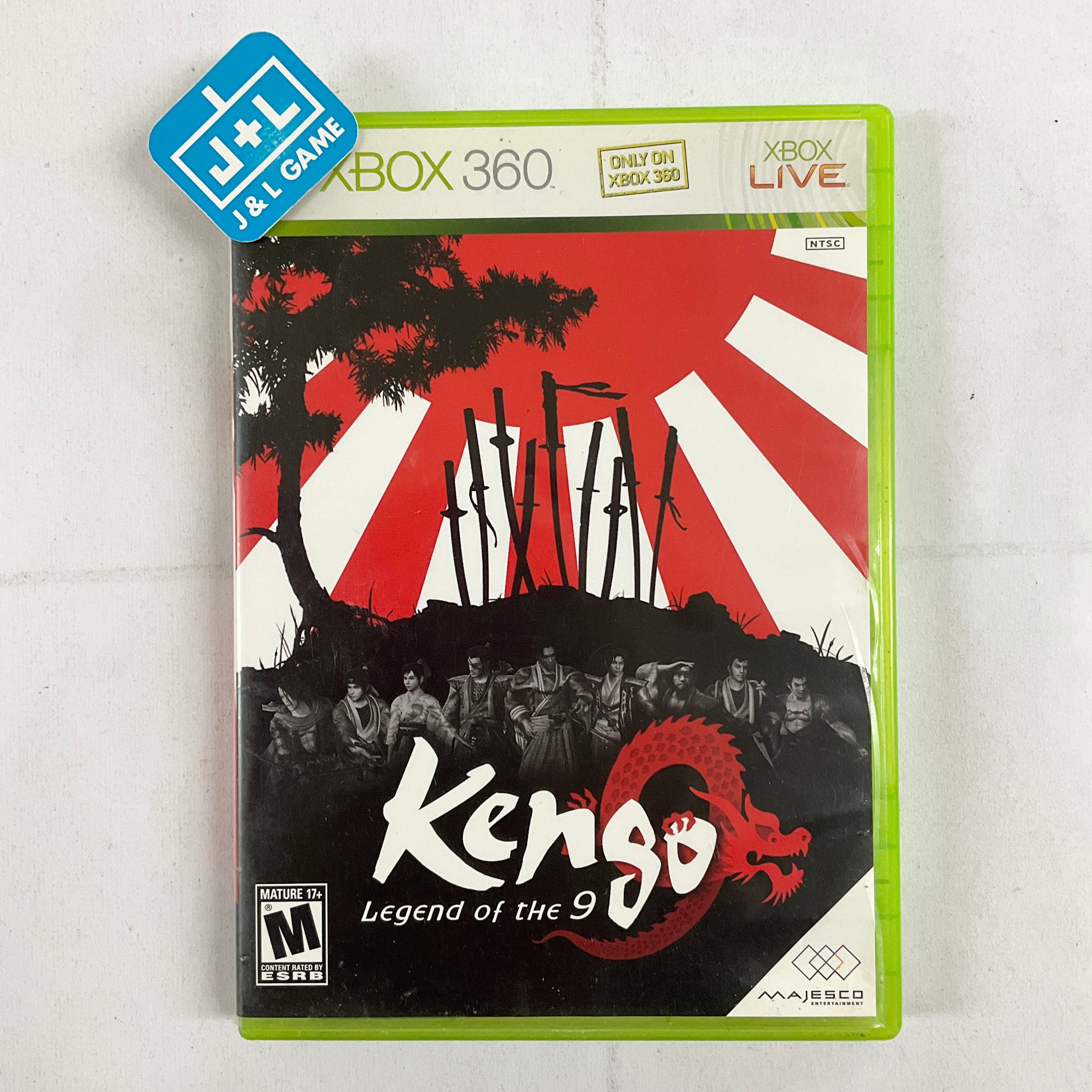 Kengo: Legend of the 9 - Xbox 360 [Pre-Owned] Video Games Majesco   