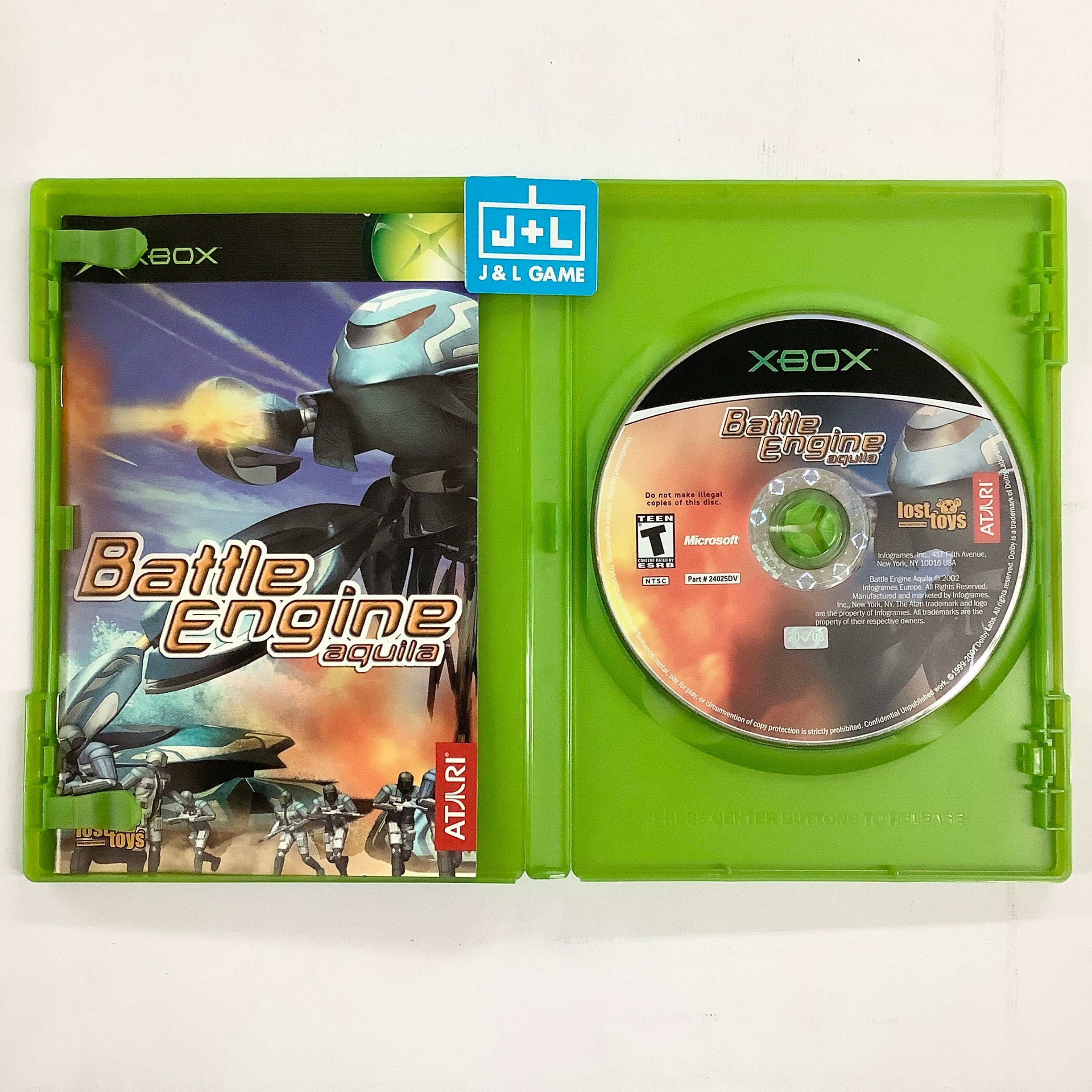 Battle Engine Aquila - (XB) Xbox [Pre-Owned] Video Games Atari SA   