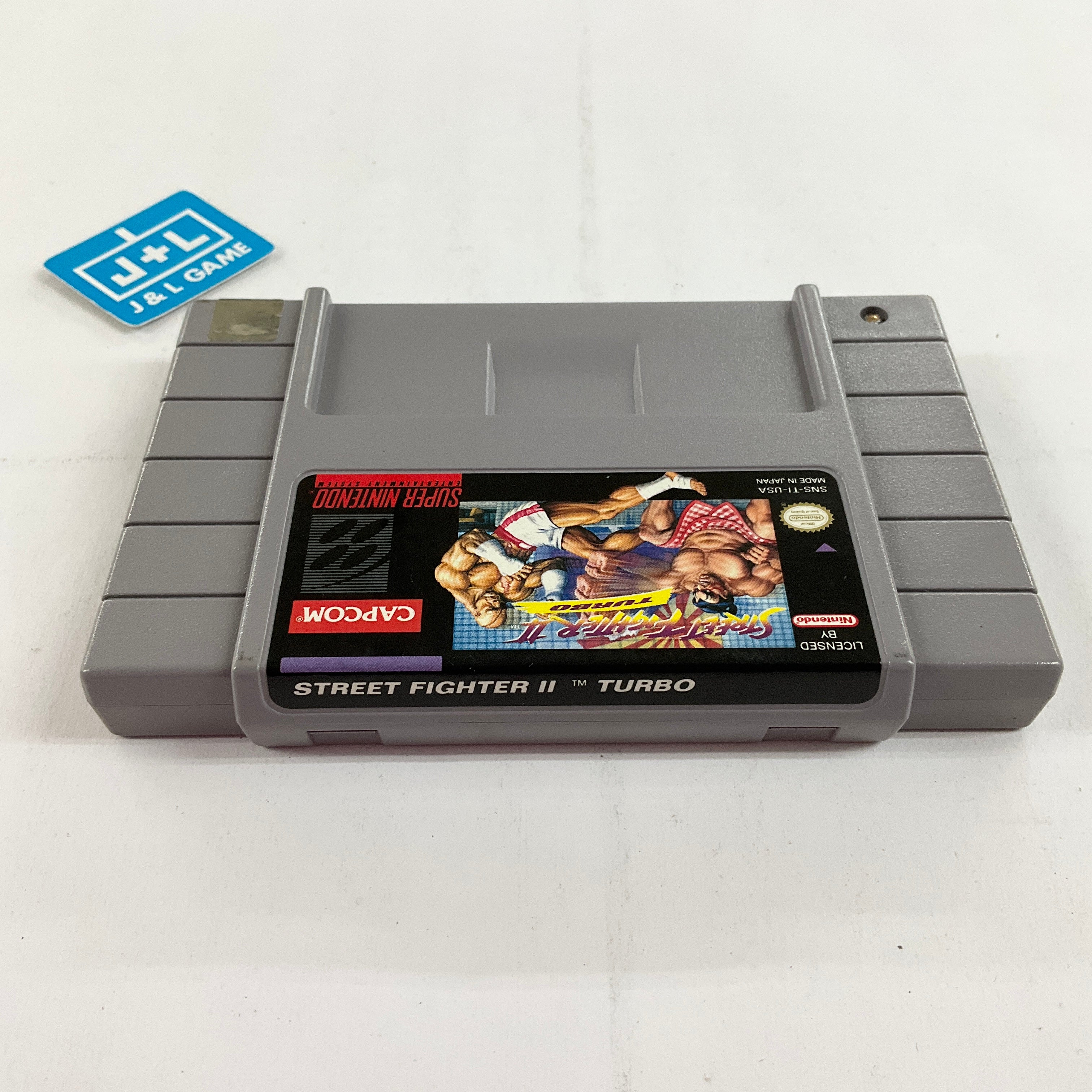 Street Fighter II Turbo - (SNES) Super Nintendo [Pre-Owned] Video Games Capcom   