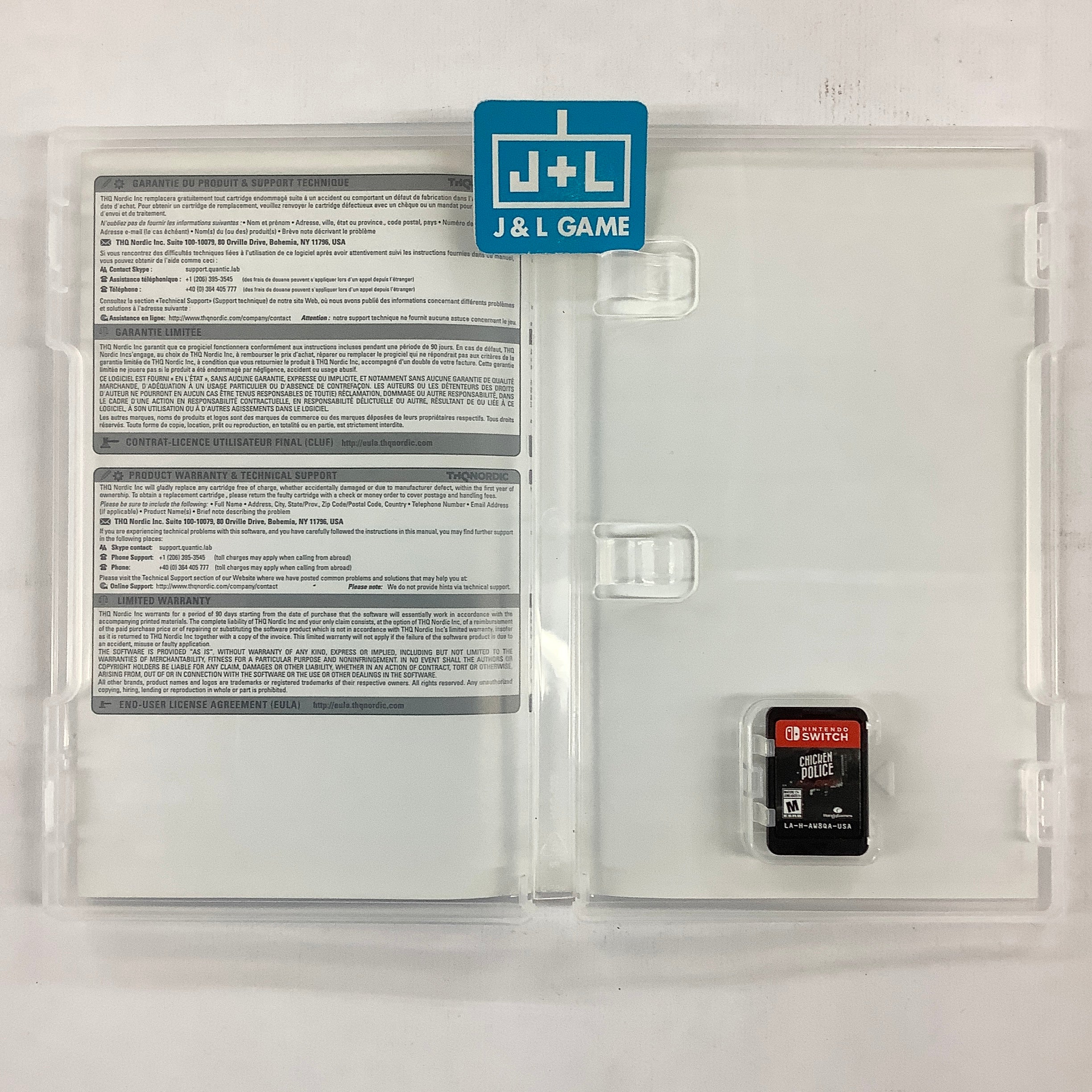 Chicken Police - Paint it RED! - (NSW) Nintendo Switch [Pre-Owned] Video Games Chicken Police   