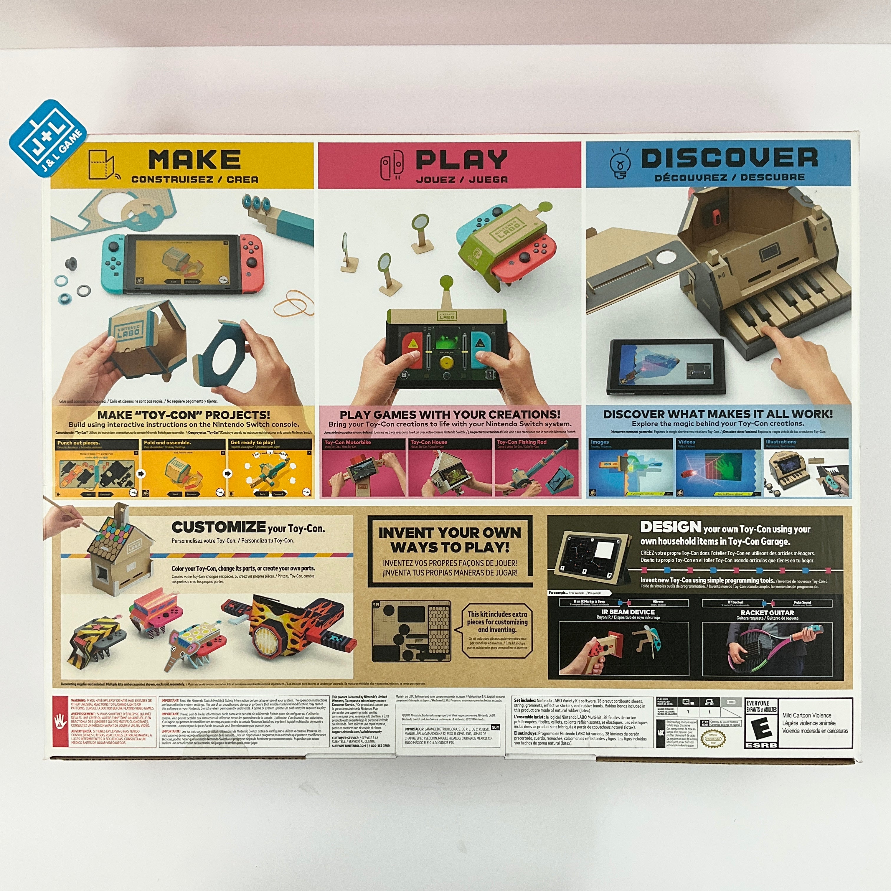 Nintendo Labo #01 - Variety Kit - (NSW) Nintendo Switch Video Games Nintendo   