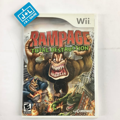 Rampage: Total Destruction - Nintendo Wii [Pre-Owned] Video Games Midway   