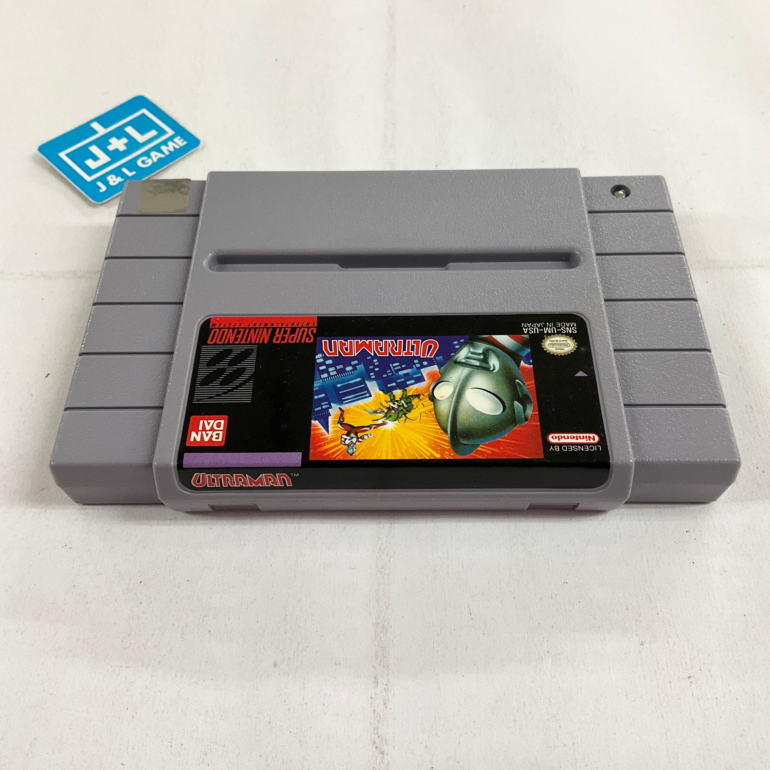 Ultraman - (SNES) Super Nintendo [Pre-Owned] Video Games Bandai   