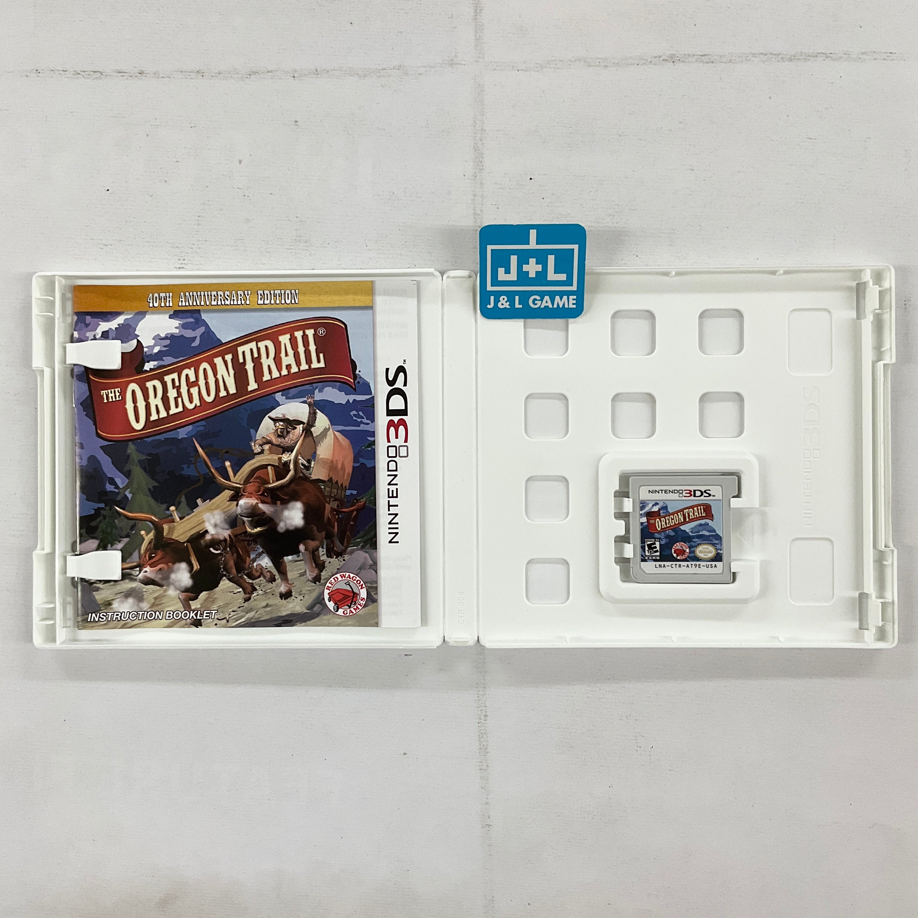 The Oregon Trail (40th Anniversary Edition) - Nintendo 3DS [Pre-Owned] Video Games Red Wagon Games   
