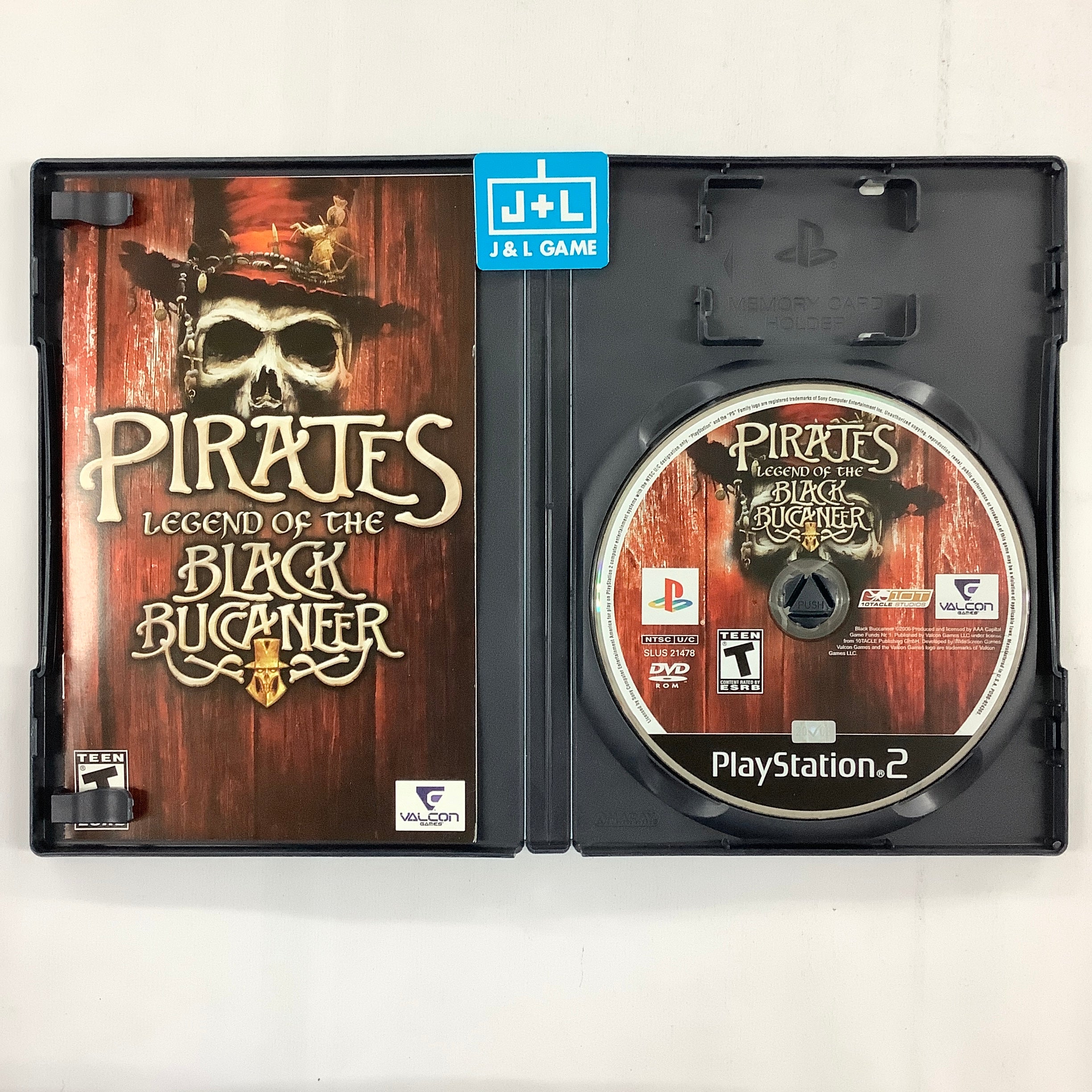 Pirates: Legend of the Black Buccaneer - (PS2) PlayStation 2 [Pre-Owned] Video Games Valcon Games   