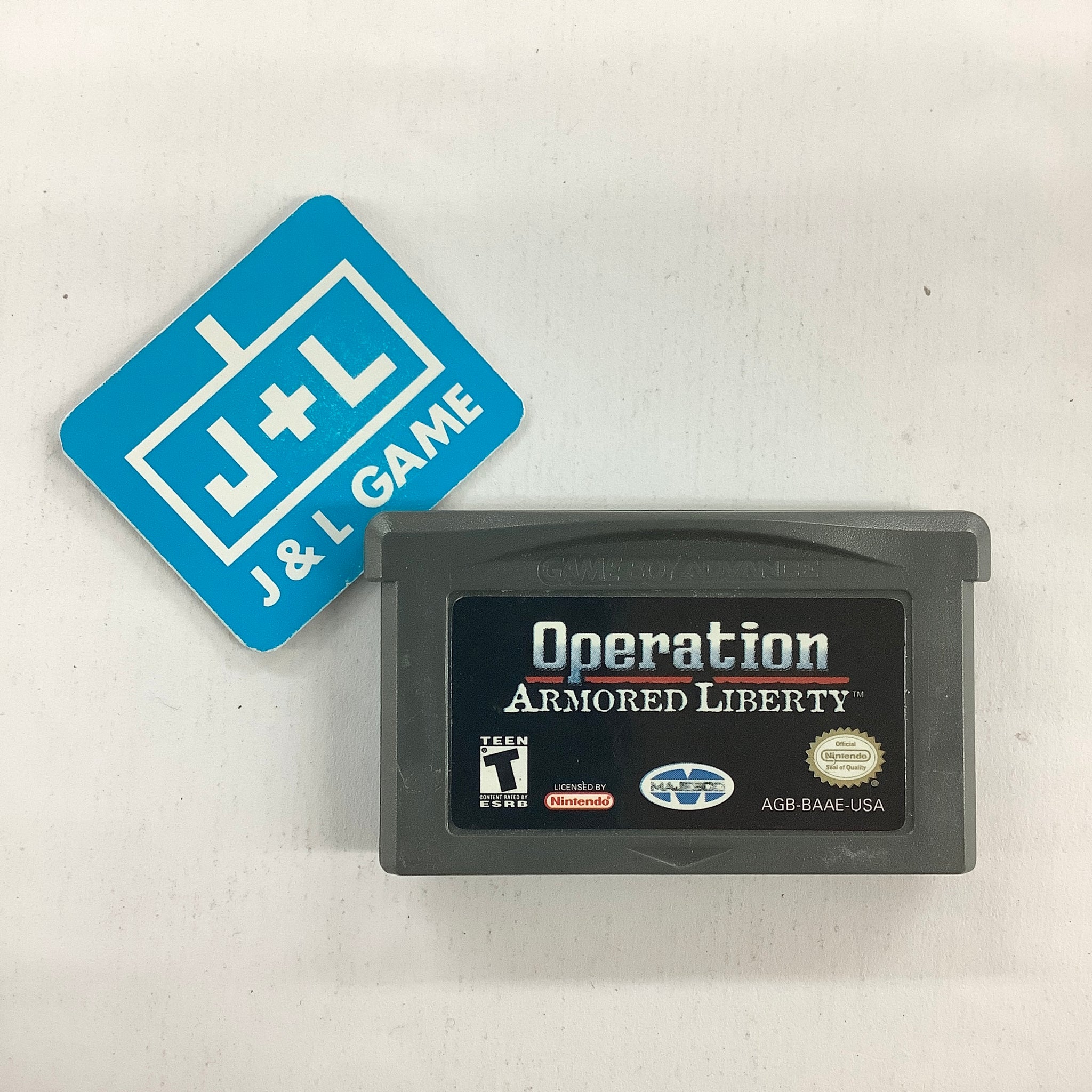 Operation Armored Liberty - (GBA) Game Boy Advance [Pre-Owned] Video Games Majesco   