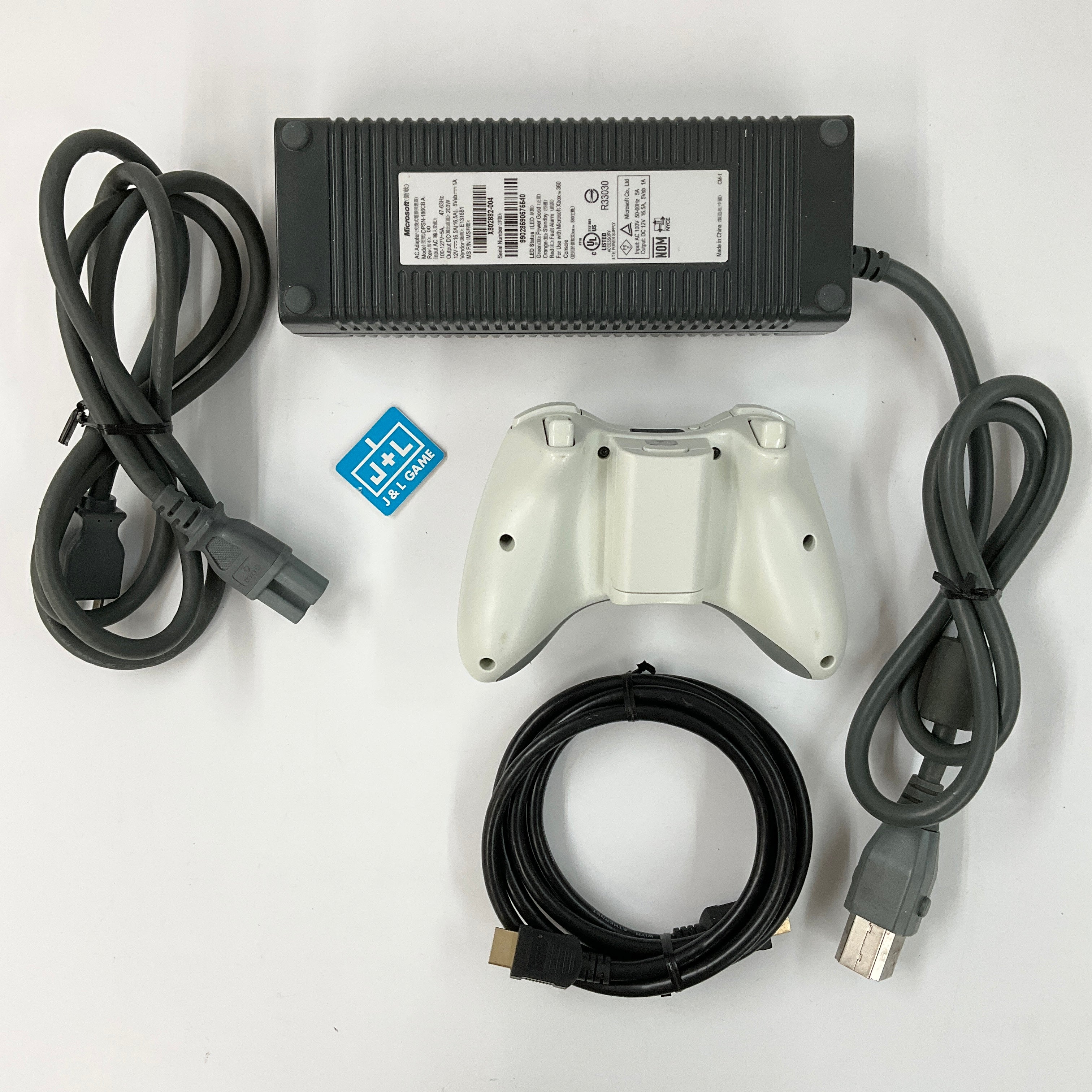 Microsoft Xbox 360 Console (White) - Xbox 360 [Pre-Owned] | J&L Game