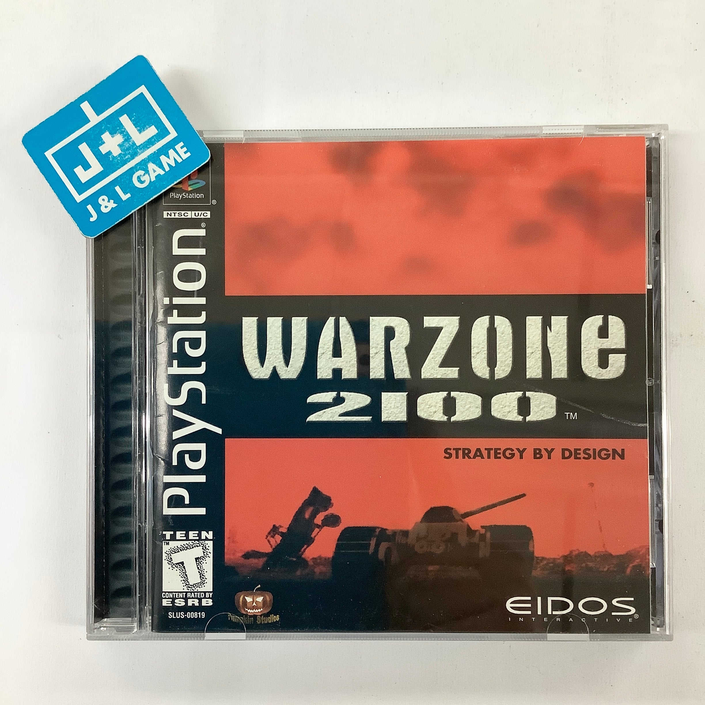 Warzone 2100 - (PS1) PlayStation 1 [Pre-Owned] Video Games Eidos Interactive   