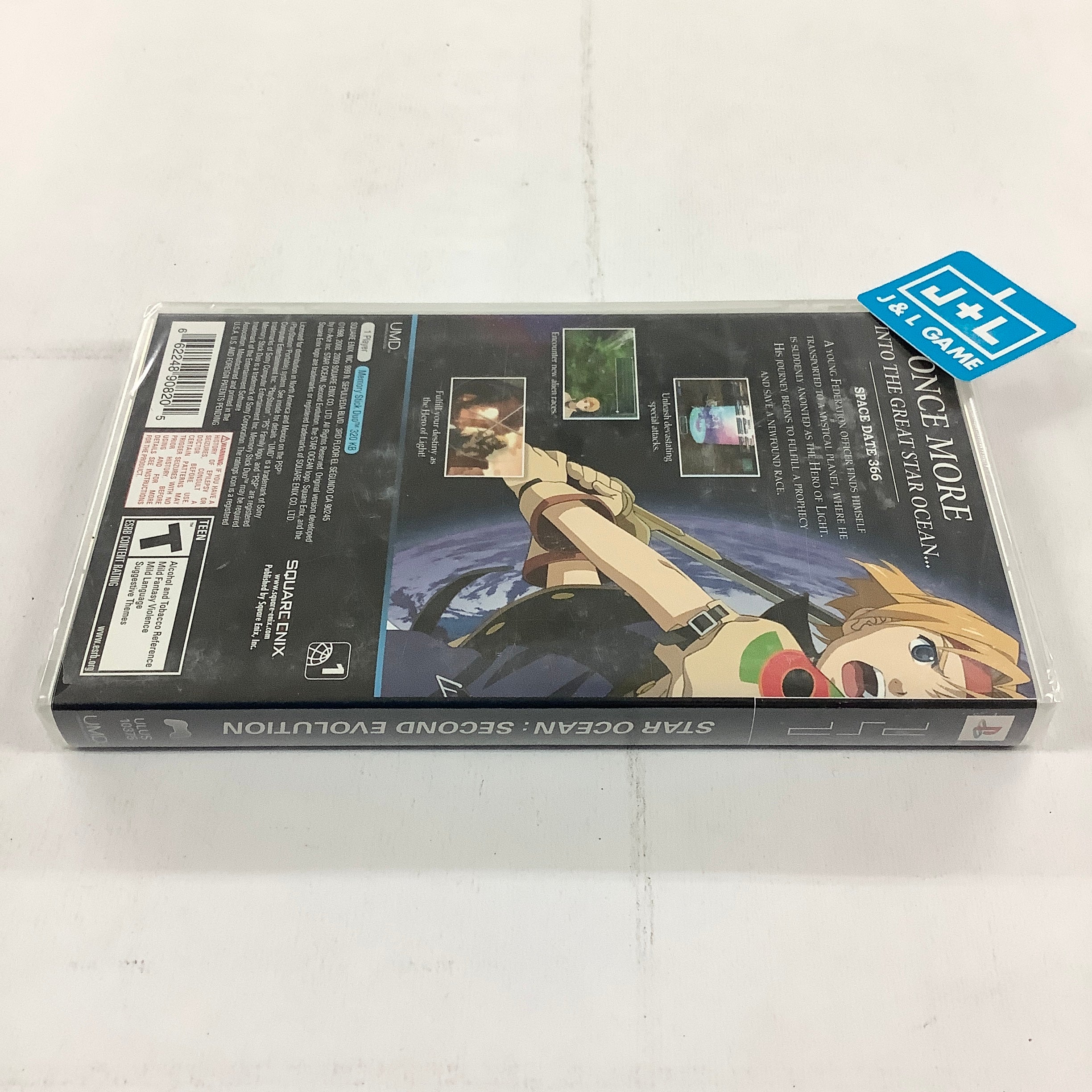 Star Ocean: Second Evolution - Sony PSP Video Games Square Enix   