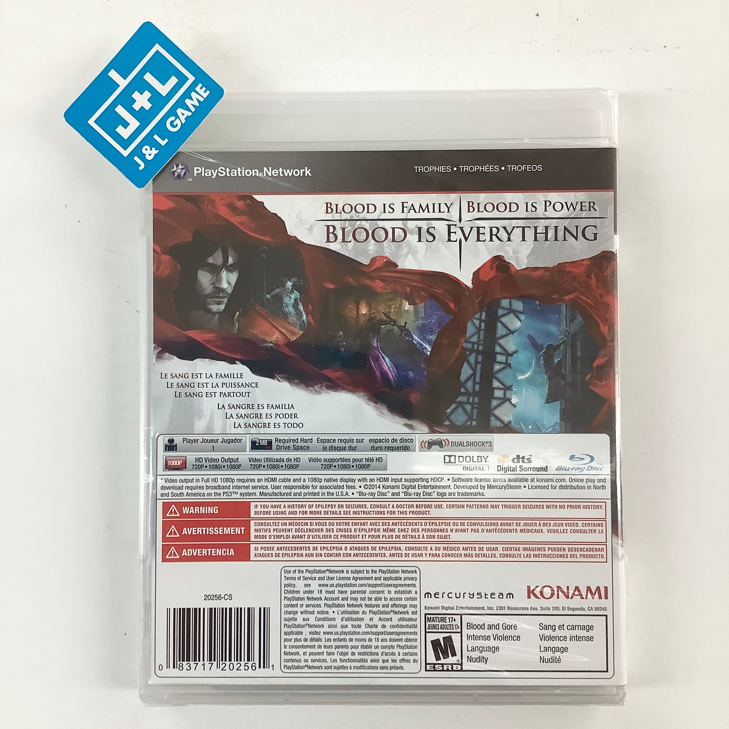 Castlevania: Lords of Shadow 2 - (PS3) PlayStation 3 Video Games Konami   