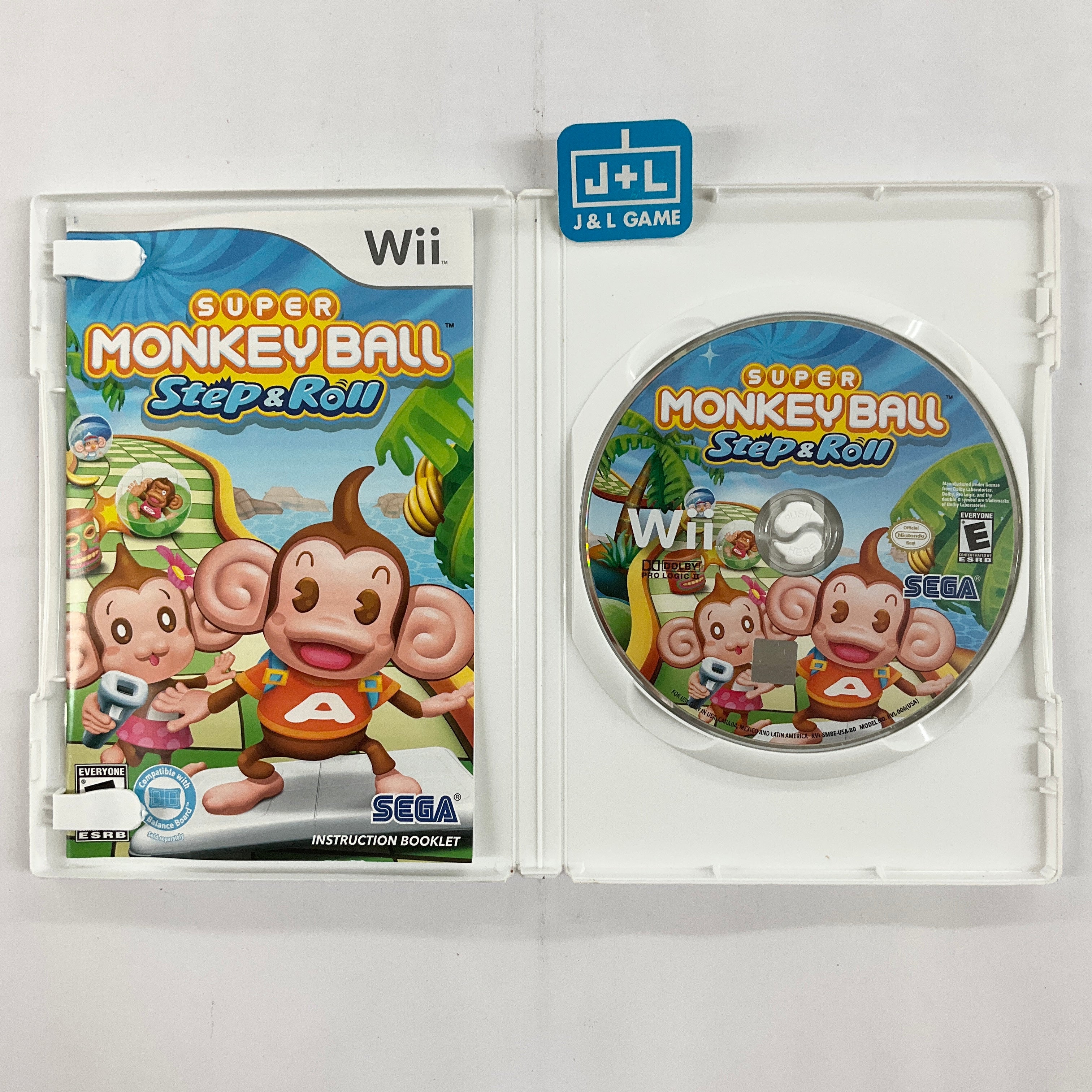 Super Monkey Ball: Step & Roll - Nintendo Wii [Pre-Owned] Video Games SEGA   