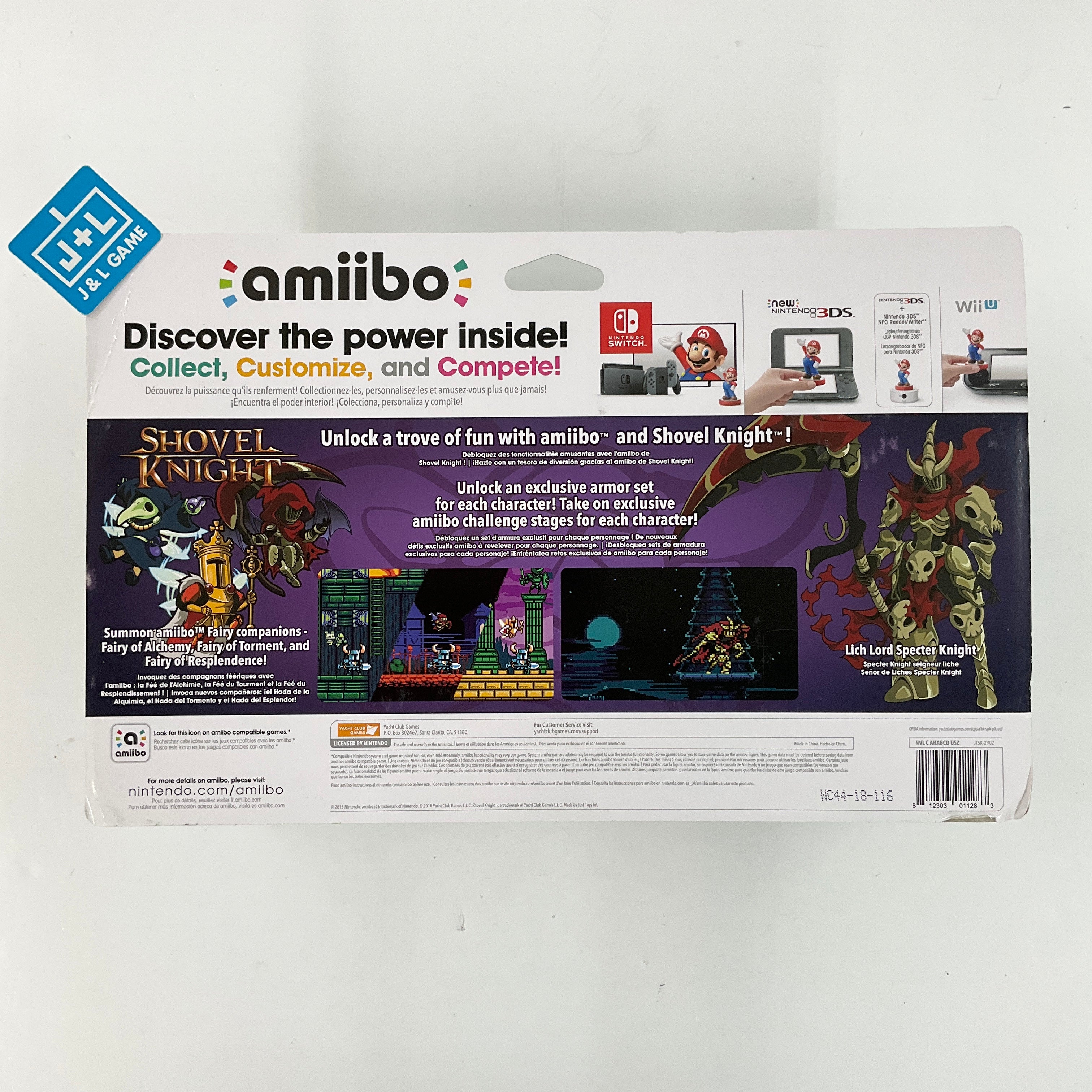 Shovel Knight Treasure Trove 3-Pack - (NSW) Nintendo Switch Amiibo Amiibo Nintendo   