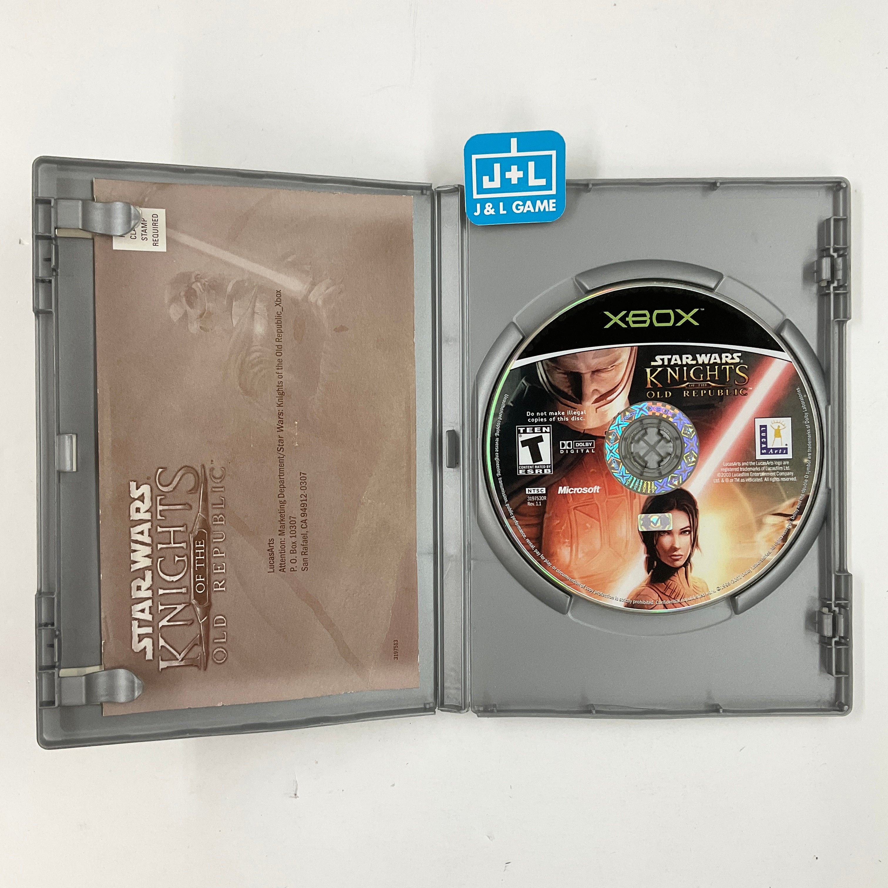 Star Wars: Knights of the Old Republic (Platinum Hits) - (XB) Xbox [Pre-Owned] Video Games LucasArts   