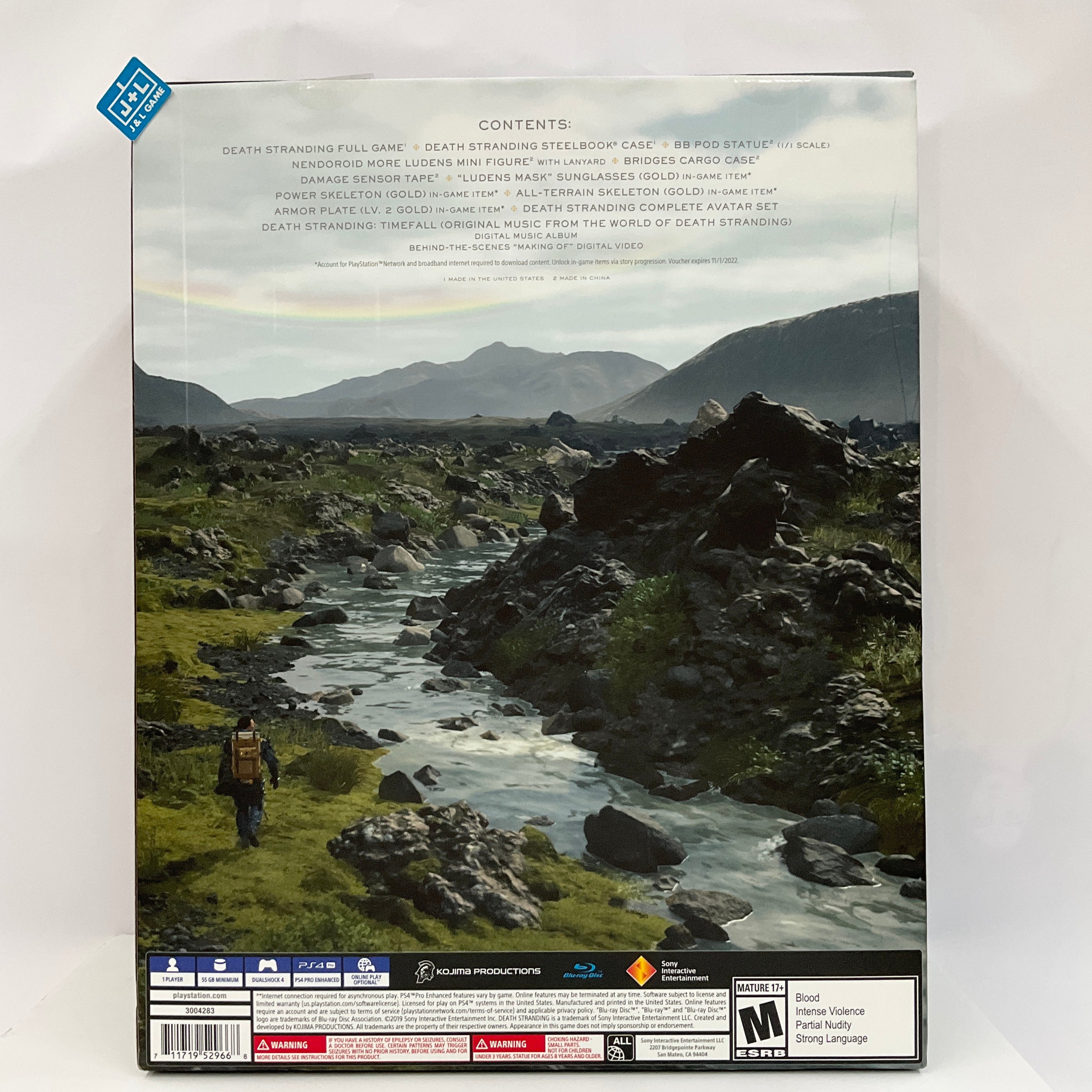 Death Stranding Collector's Edition - (PS4) PlayStation 4 Video Games Kojima Productions   