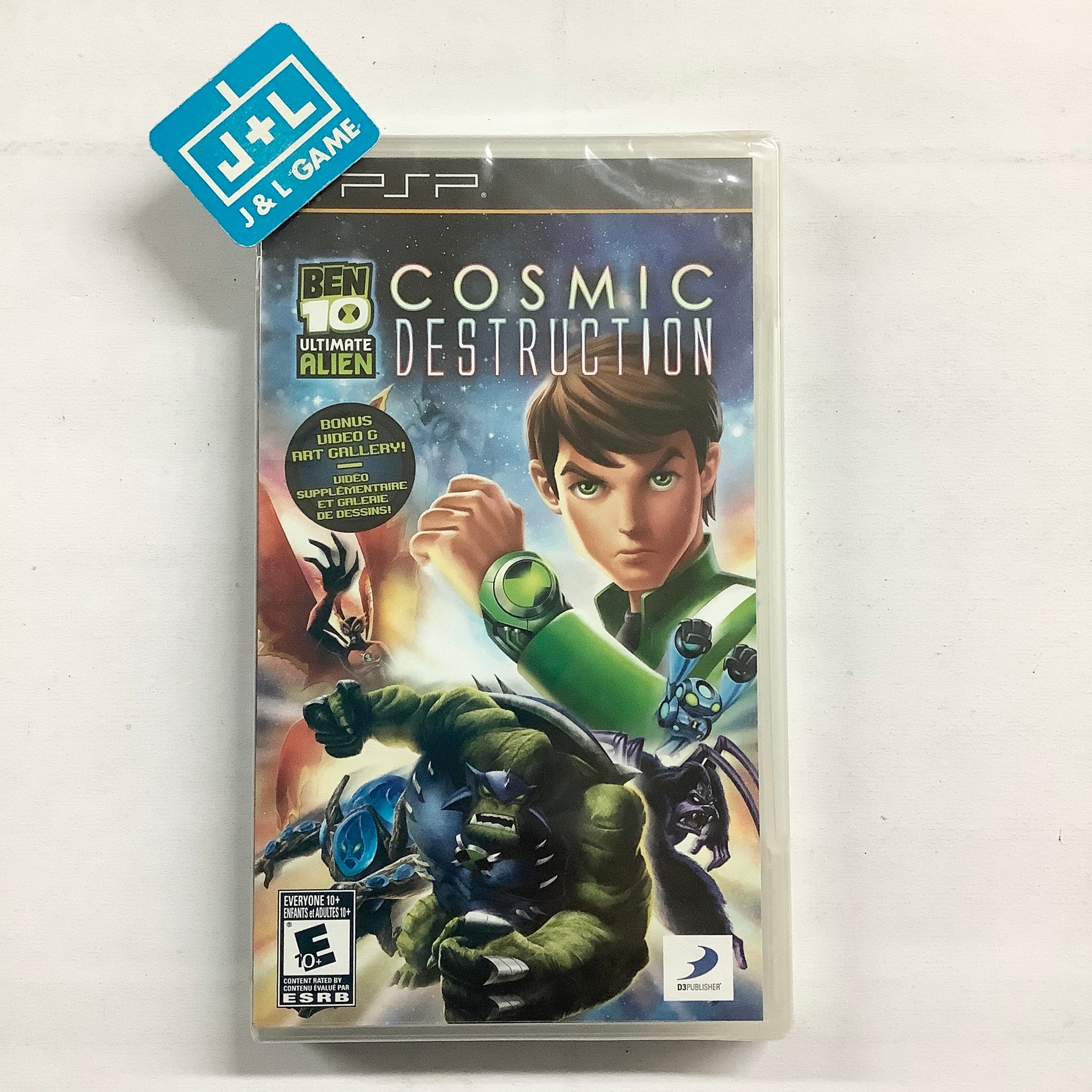 Ben 10 Ultimate Alien Cosmic Destruction - Sony PSP Video Games D3 Publisher   