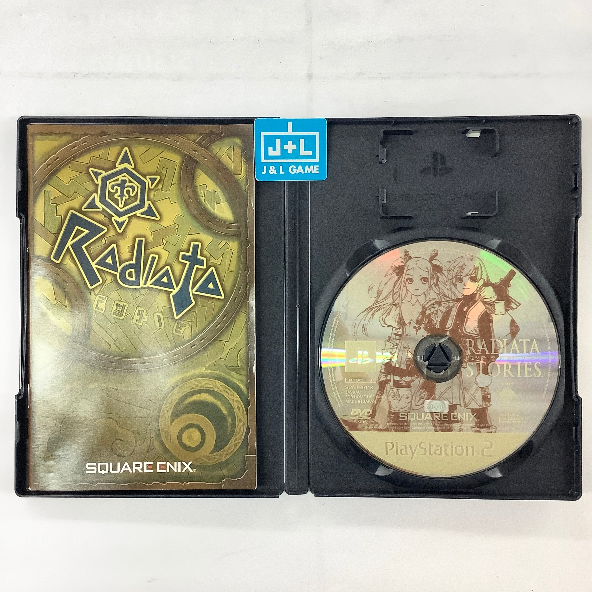 Radiata Stories - (PS2) PlayStation 2 [Pre-Owned] (Asia Import) Video Games Square Enix   