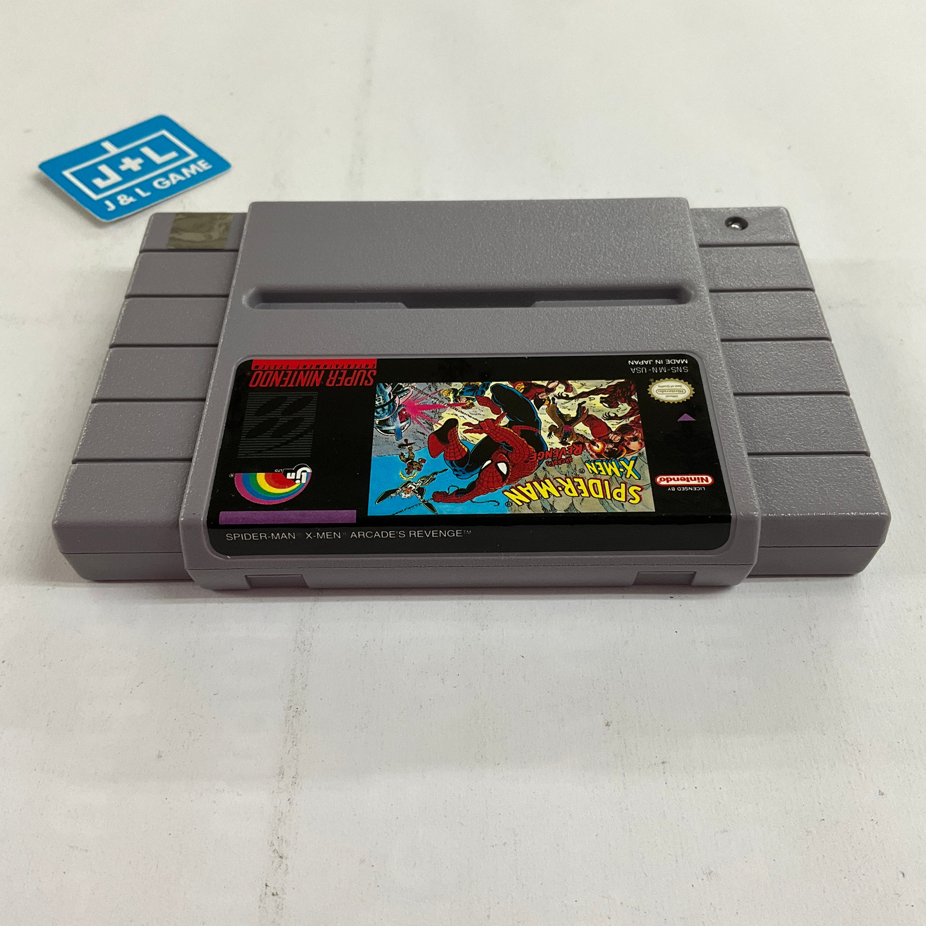 Spider-Man / X-Men: Arcade's Revenge - (SNES) Super Nintendo [Pre-Owned] Video Games LJN Ltd.   
