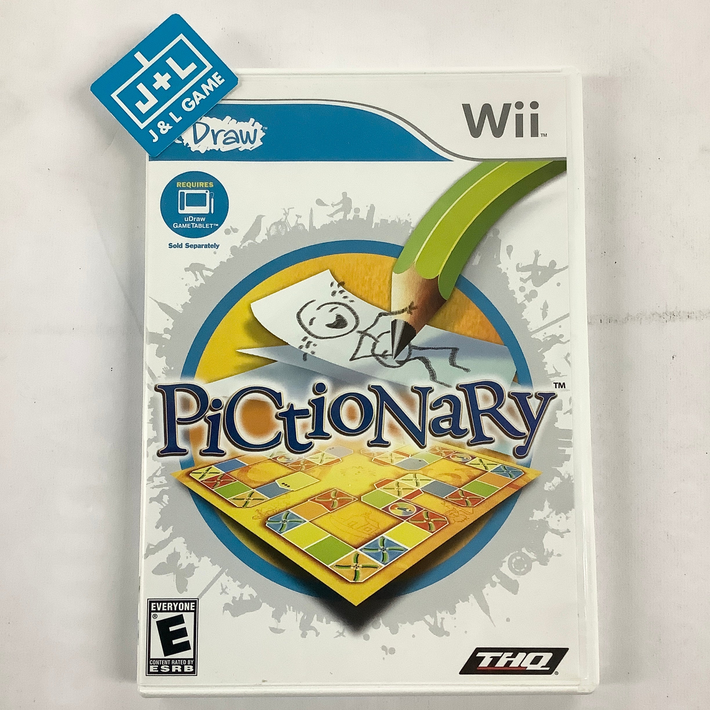 uDraw: Pictionary - Nintendo Wii [Pre-Owned] Video Games THQ   