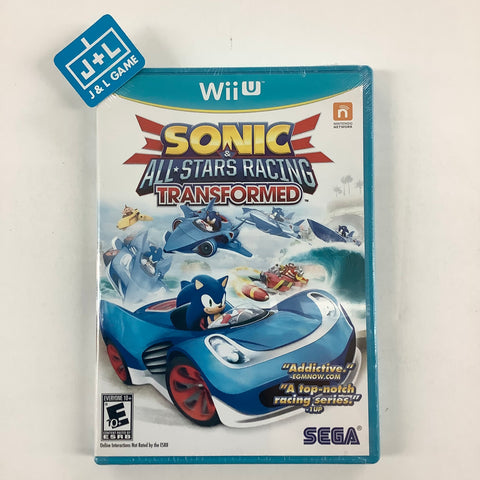 Sonic & All-Stars Racing Transformed - Nintendo Wii U Video Games Sega   
