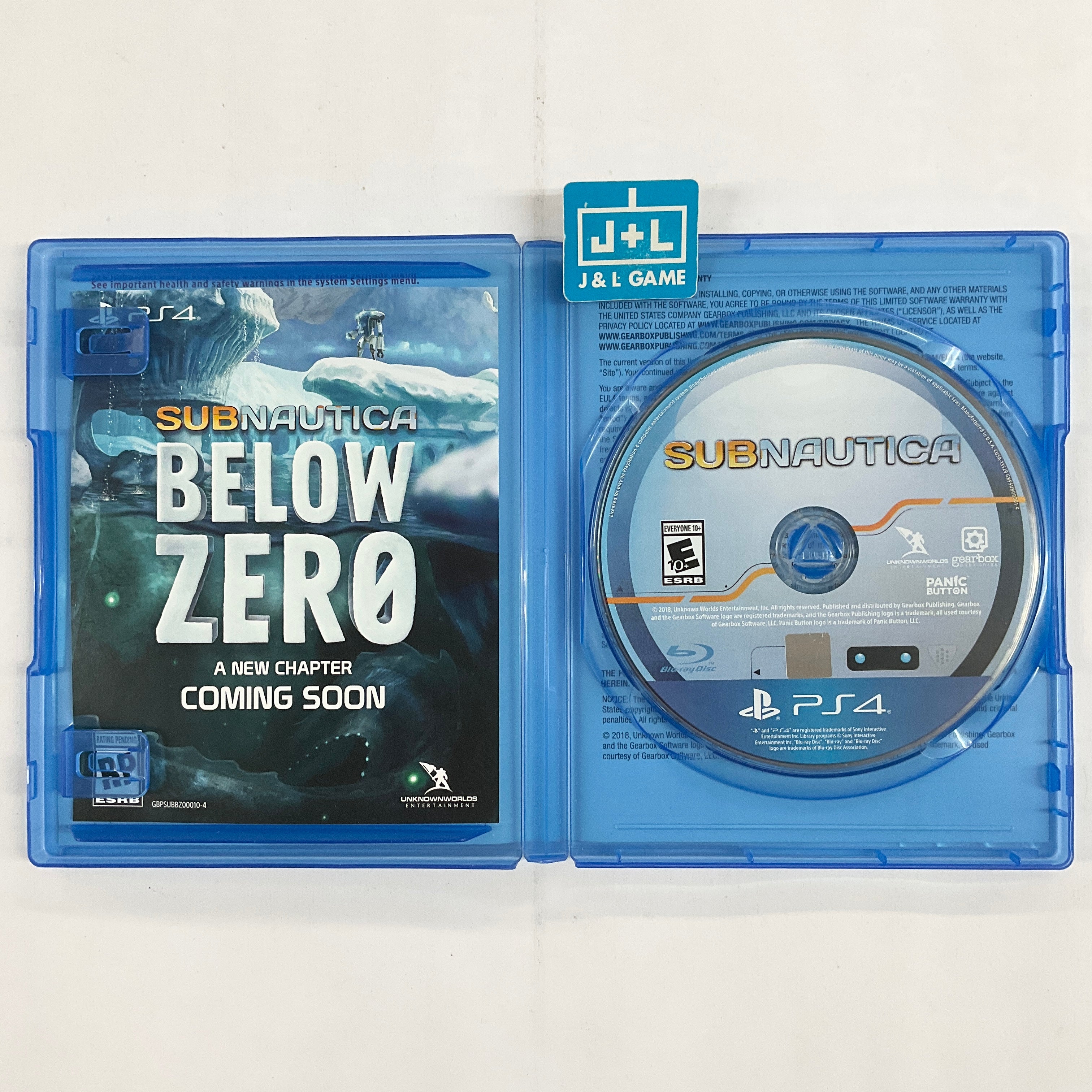 Subnautica - (PS4) PlayStation 4 [Pre-Owned] Video Games Gearbox Publishing   