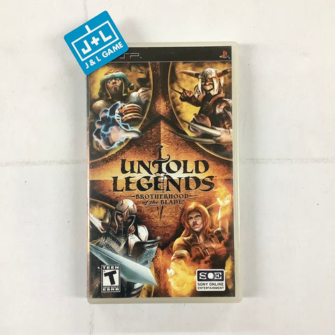 Untold Legends: Brotherhood of the Blade - Sony PSP [Pre-Owned] Video Games Sony Online Entertainment   