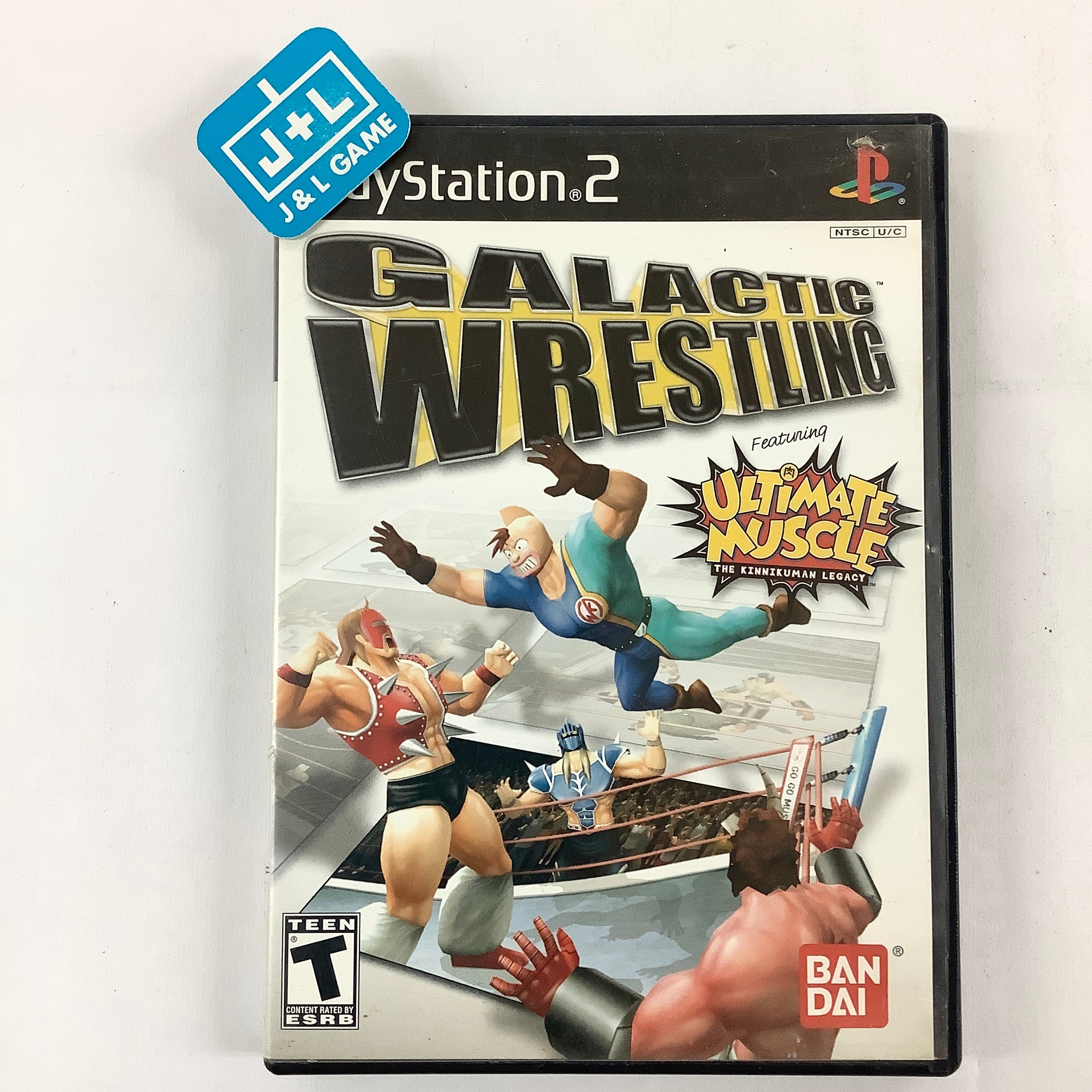 Galactic Wrestling: Featuring Ultimate Muscle - (PS2) PlayStation 2 [Pre-Owned] Video Games Bandai   