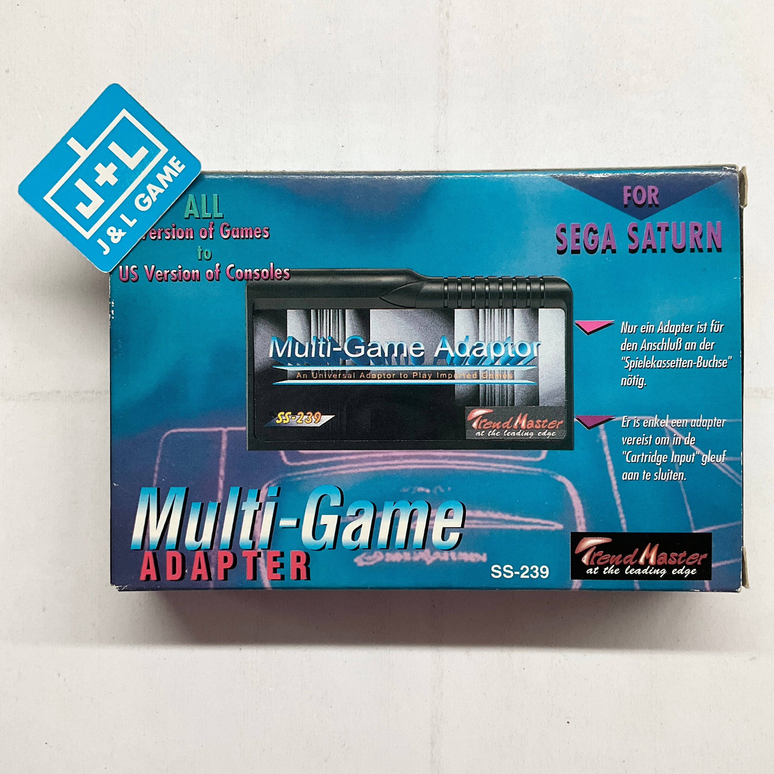 Trend Master Sega Saturn Multi-Game Adapter - (SS) Sega Saturn (Japanese Import) Accessories SEGA   