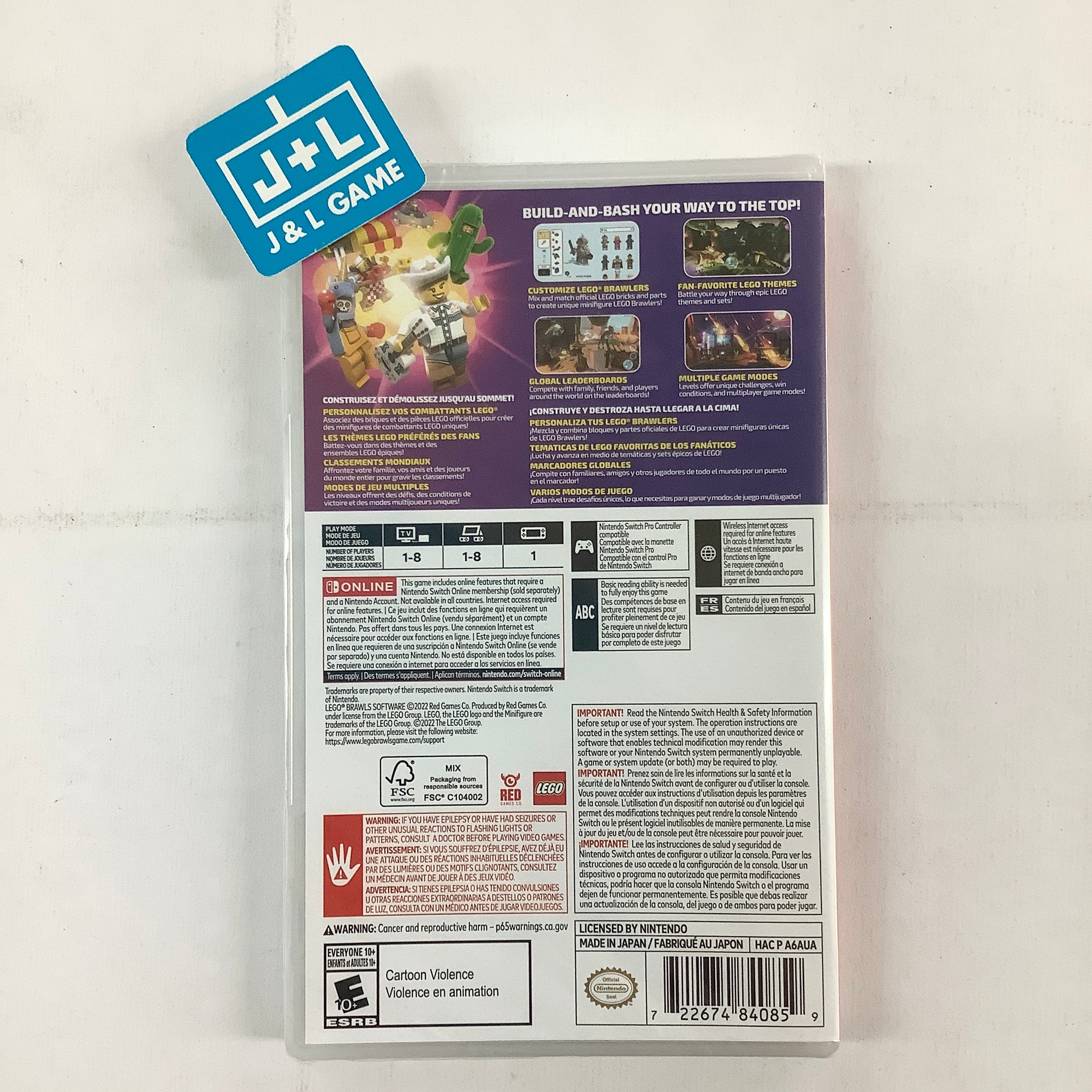 LEGO Brawls - (NSW) Nintendo Switch Video Games BANDAI NAMCO Entertainment   
