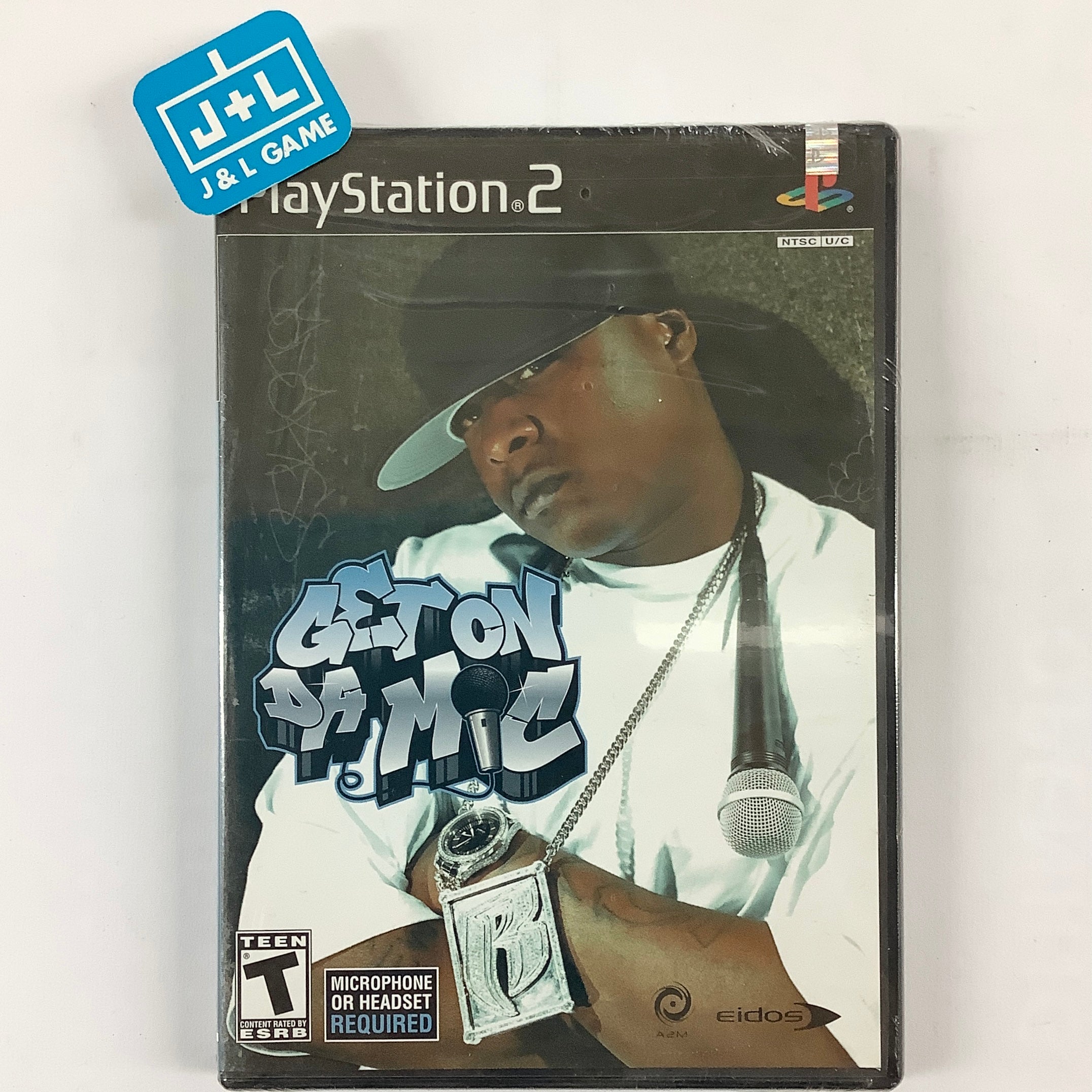 Get On Da Mic - (PS2) PlayStation 2 Video Games Eidos Interactive   