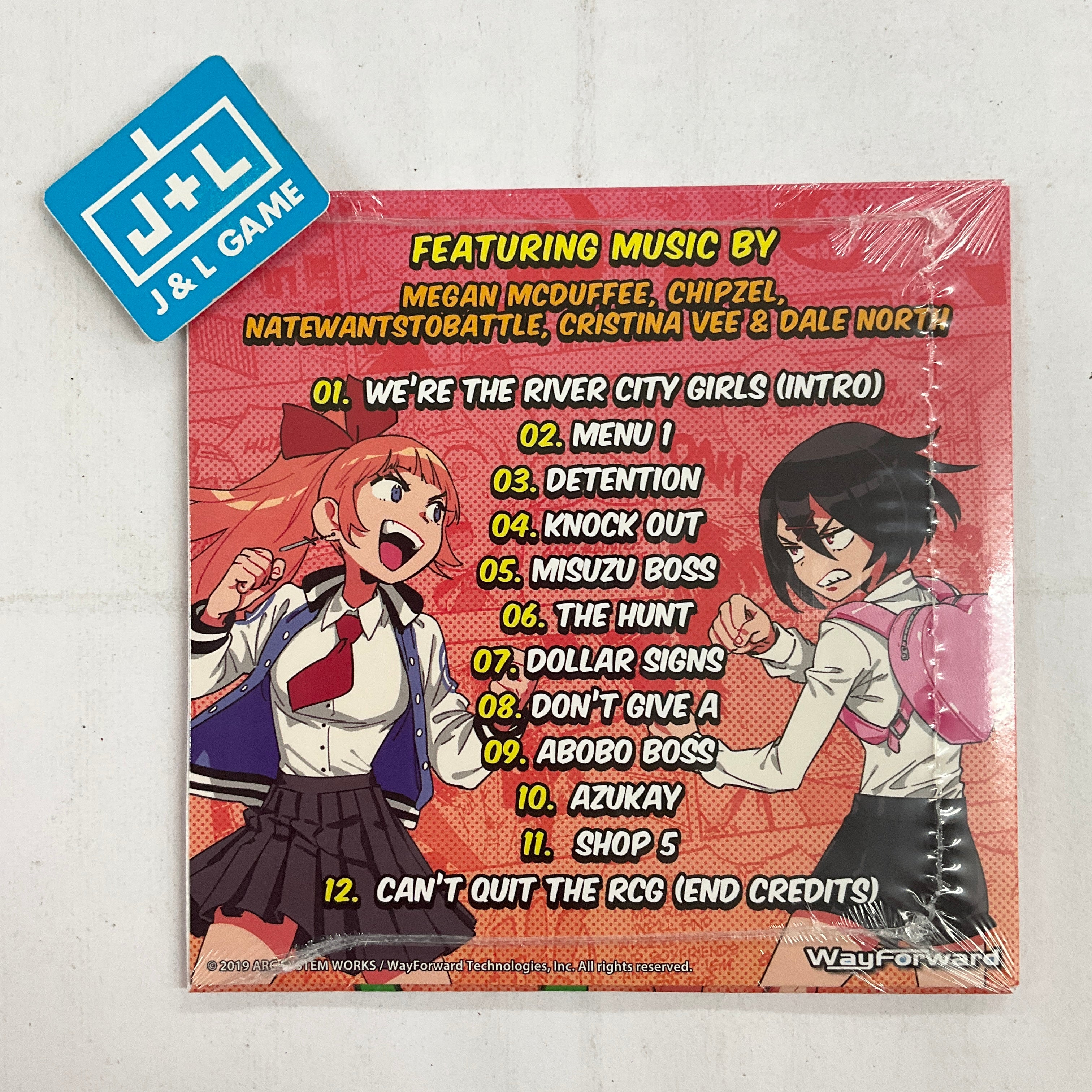 River City Girls (Limited Run #045 Limited Foil Cover Release with Music CD)- (NSW) Nintendo Switch Video Games Limited Run Games   