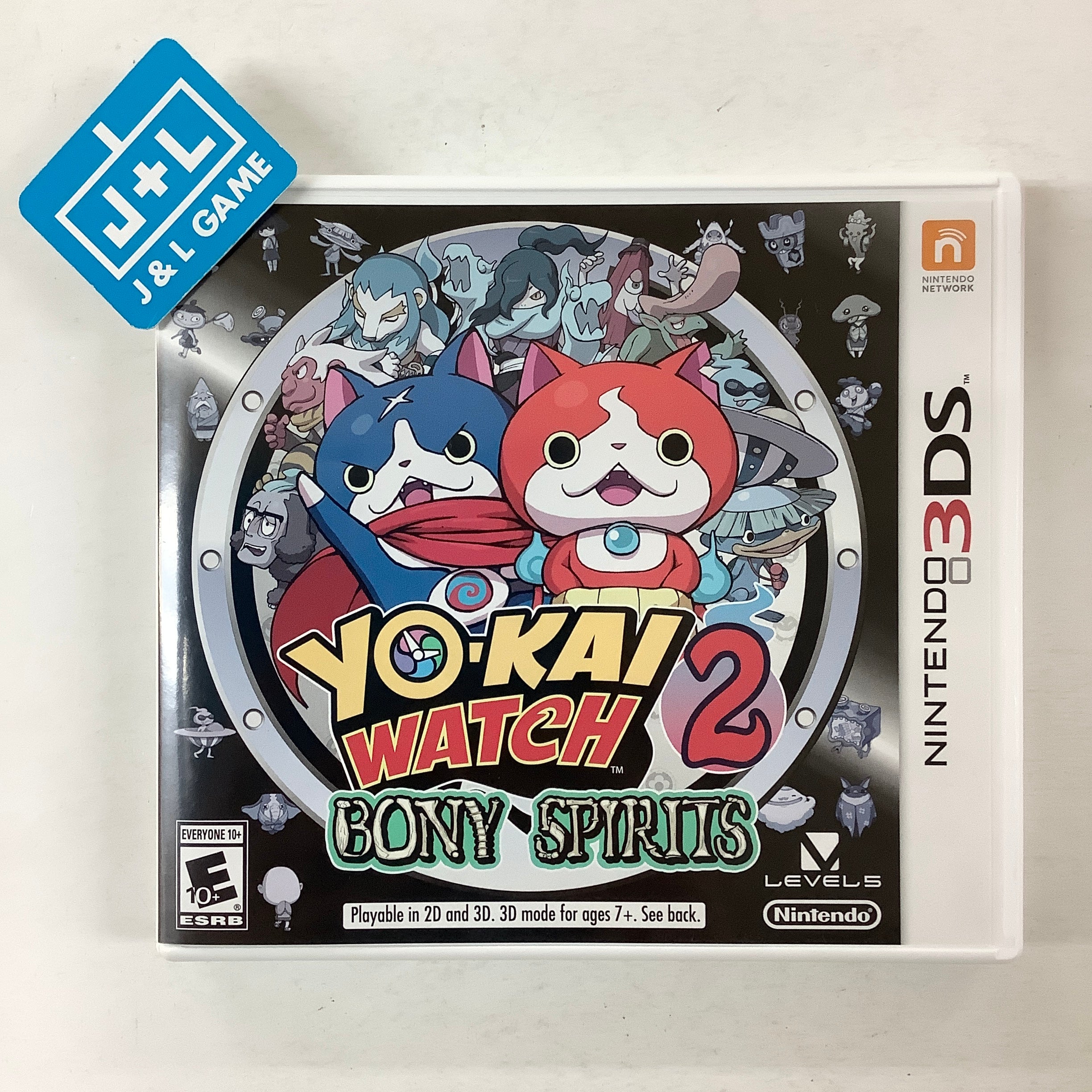 Yo-kai Watch 2: Bony Spirits - Nintendo 3DS [Pre-Owned] Video Games Nintendo   