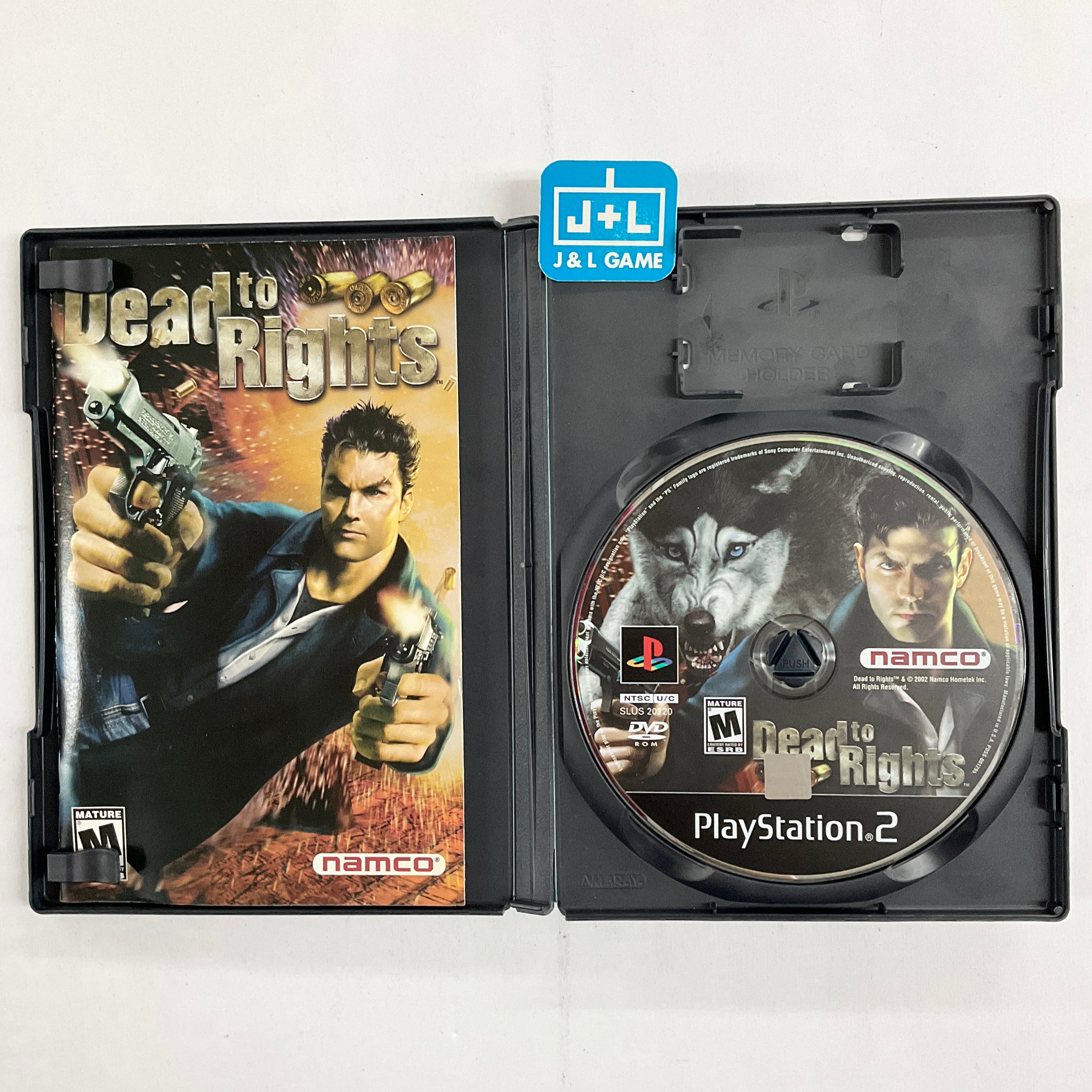 Dead to Rights - (PS2) PlayStation 2 [Pre-Owned] Video Games Namco   