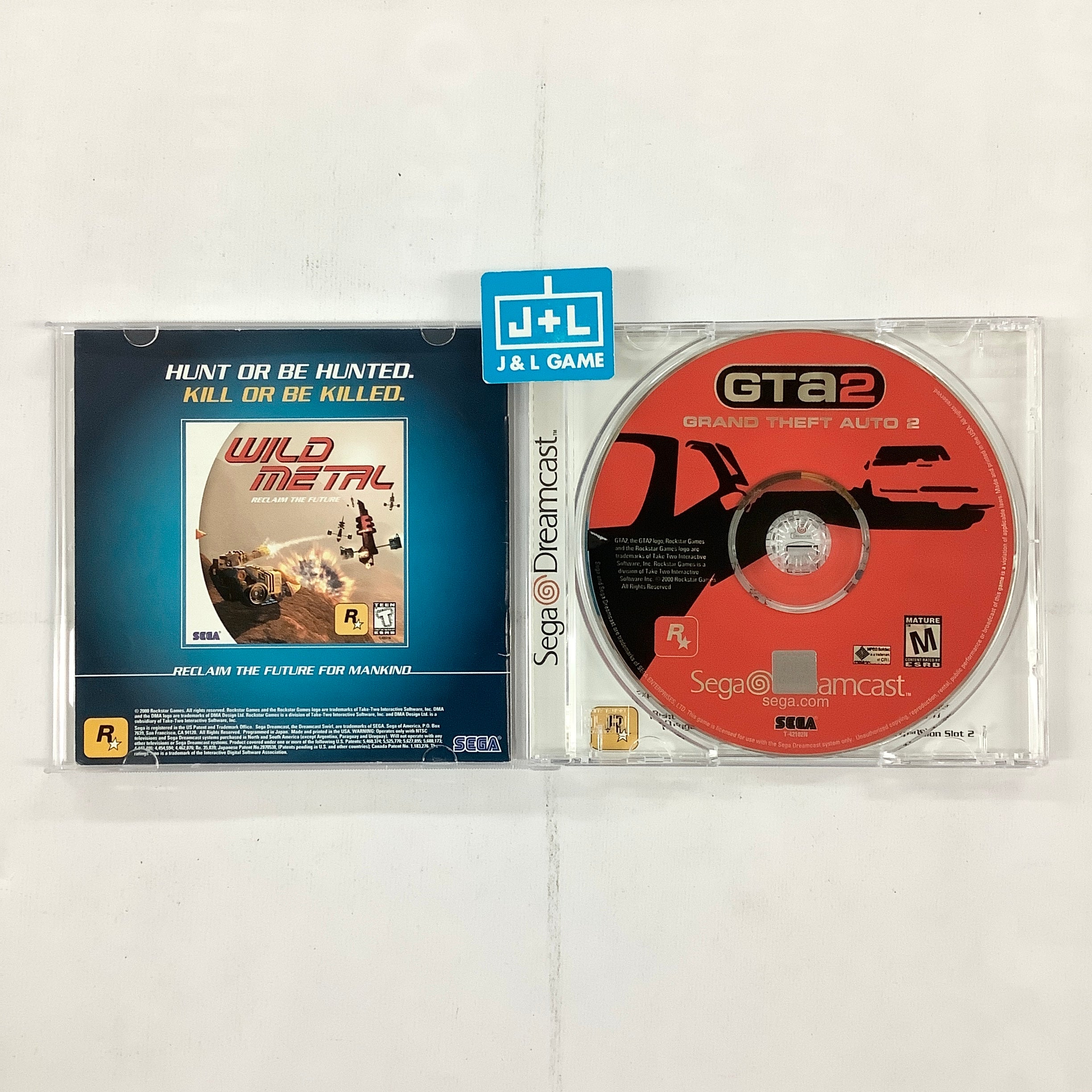 Grand Theft Auto 2 - (DC) SEGA Dreamcast  [Pre-Owned] Video Games Rockstar Games   