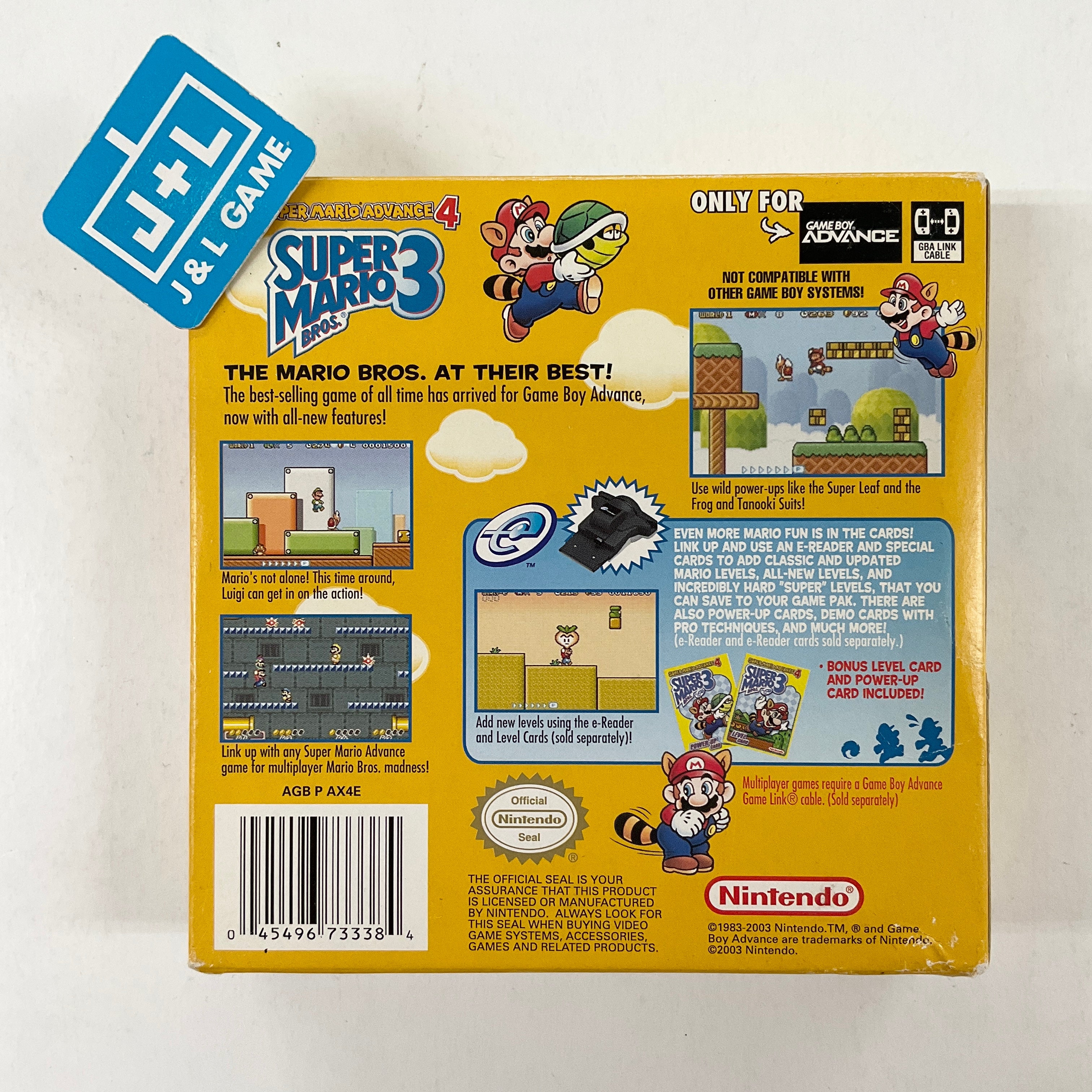 Super Mario Advance 4: Super Mario Bros. 3 - (GBA) Game Boy Advance [Pre-Owned] Video Games Nintendo   