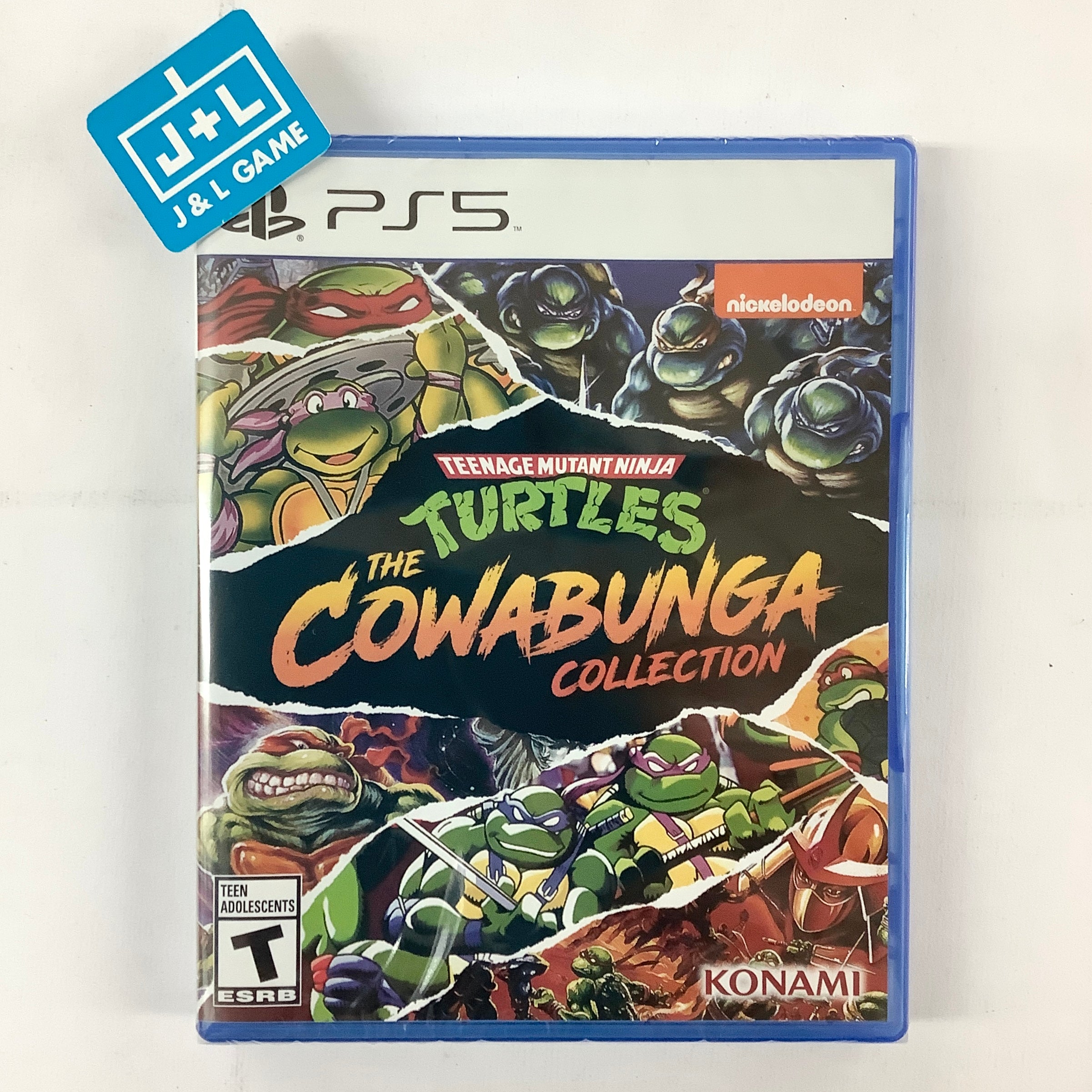 Teenage Mutant Ninja Turtles: The Cowabunga Collection - (PS5) PlayStation 5 Video Games Konami   