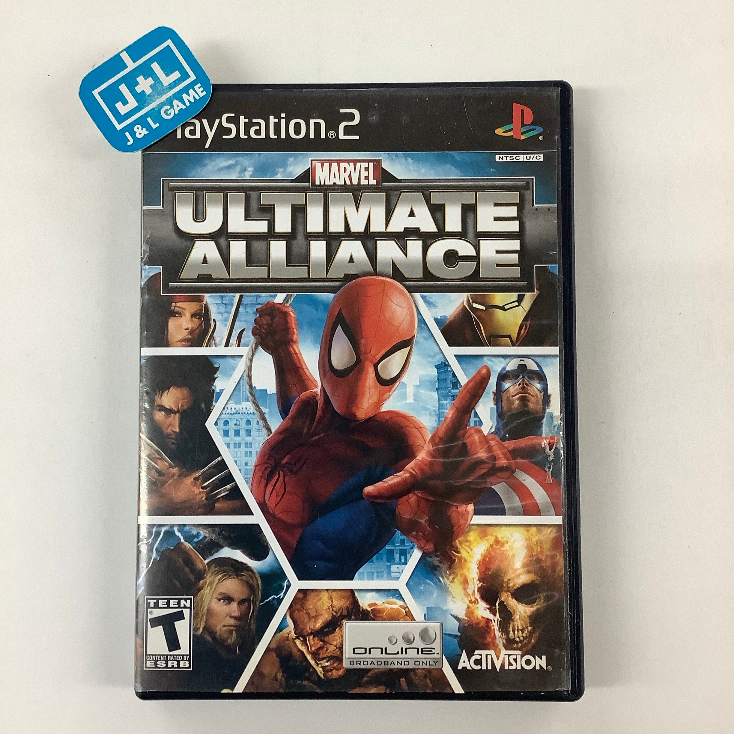 Marvel: Ultimate Alliance - (PS2) PlayStation 2 [Pre-Owned] Video Games Activision   