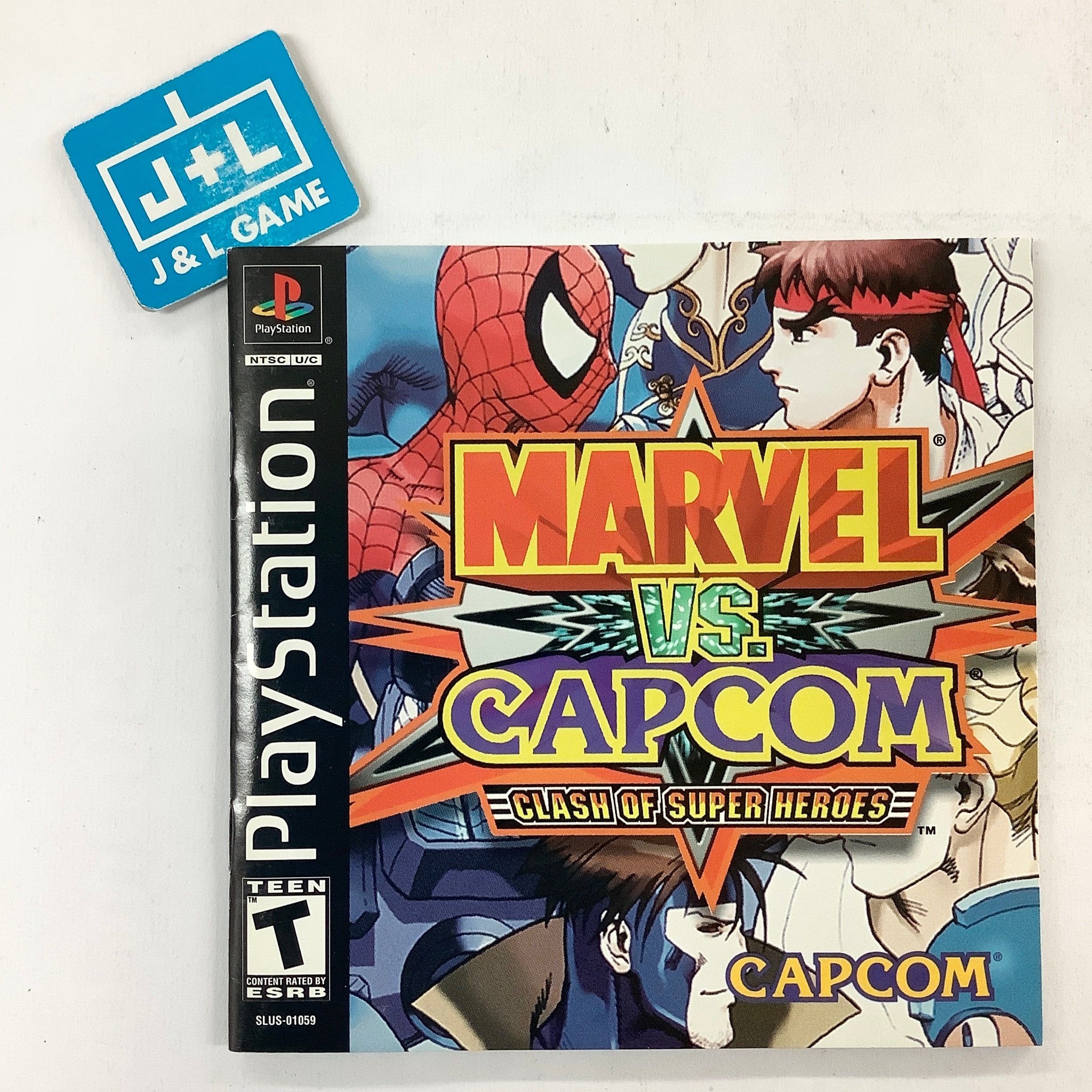 Marvel vs. Capcom: Clash of Super Heroes - (PS1) PlayStation 1 [Pre-Owned] Video Games Capcom   