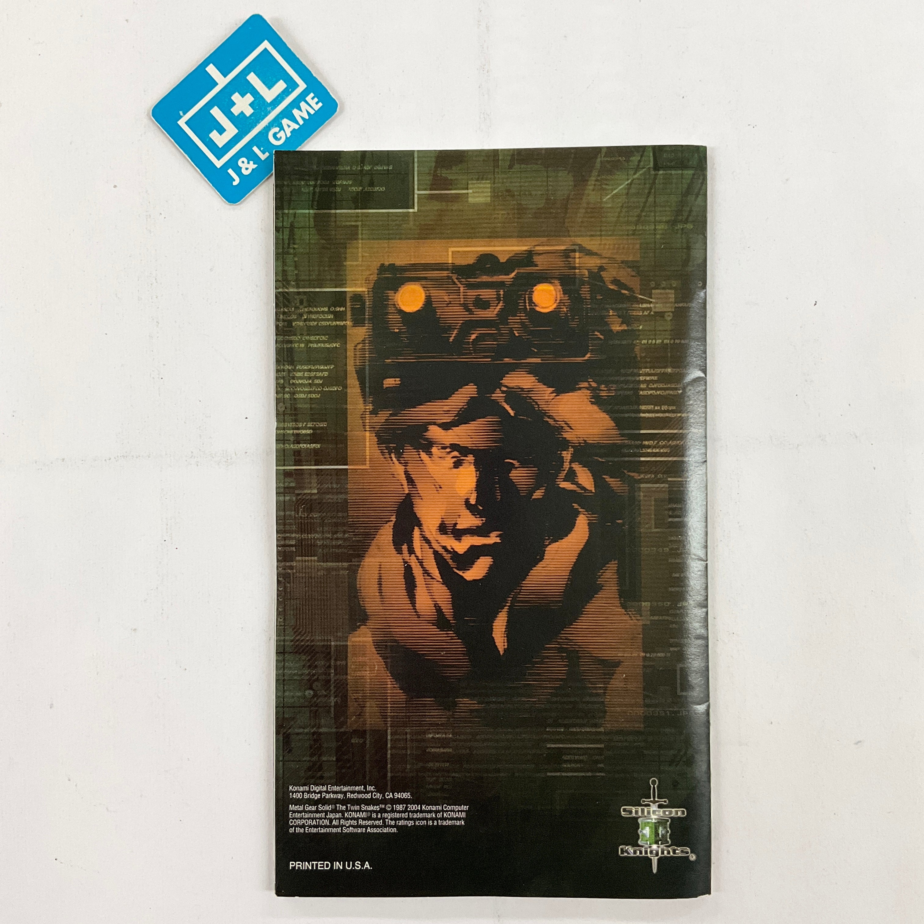 Metal Gear Solid: The Twin Snakes - (GC) GameCube [Pre-Owned] Video Games Konami   