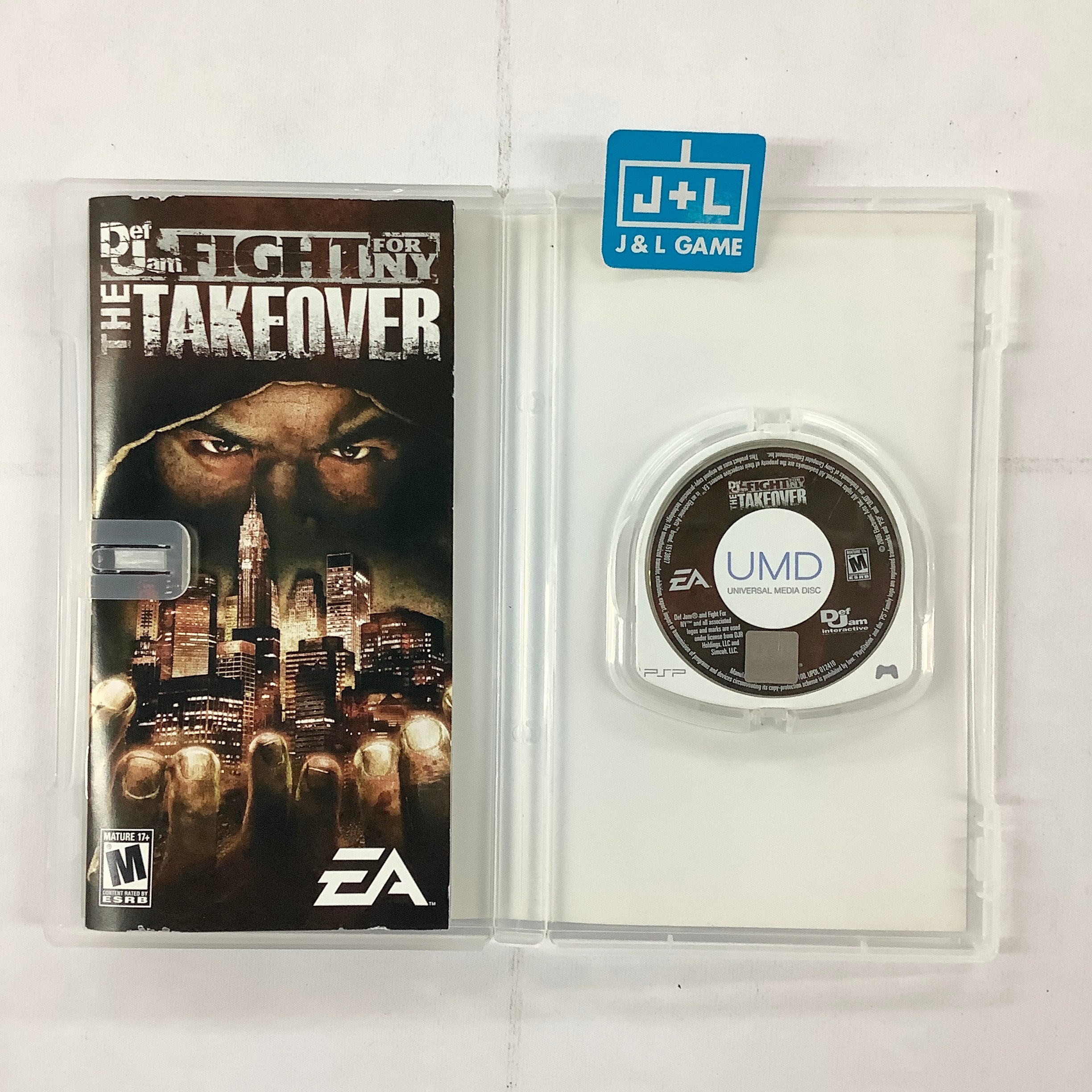Def Jam: Fight for NY: The Takeover - SONY PSP [Pre-Owned] Video Games EA Games   