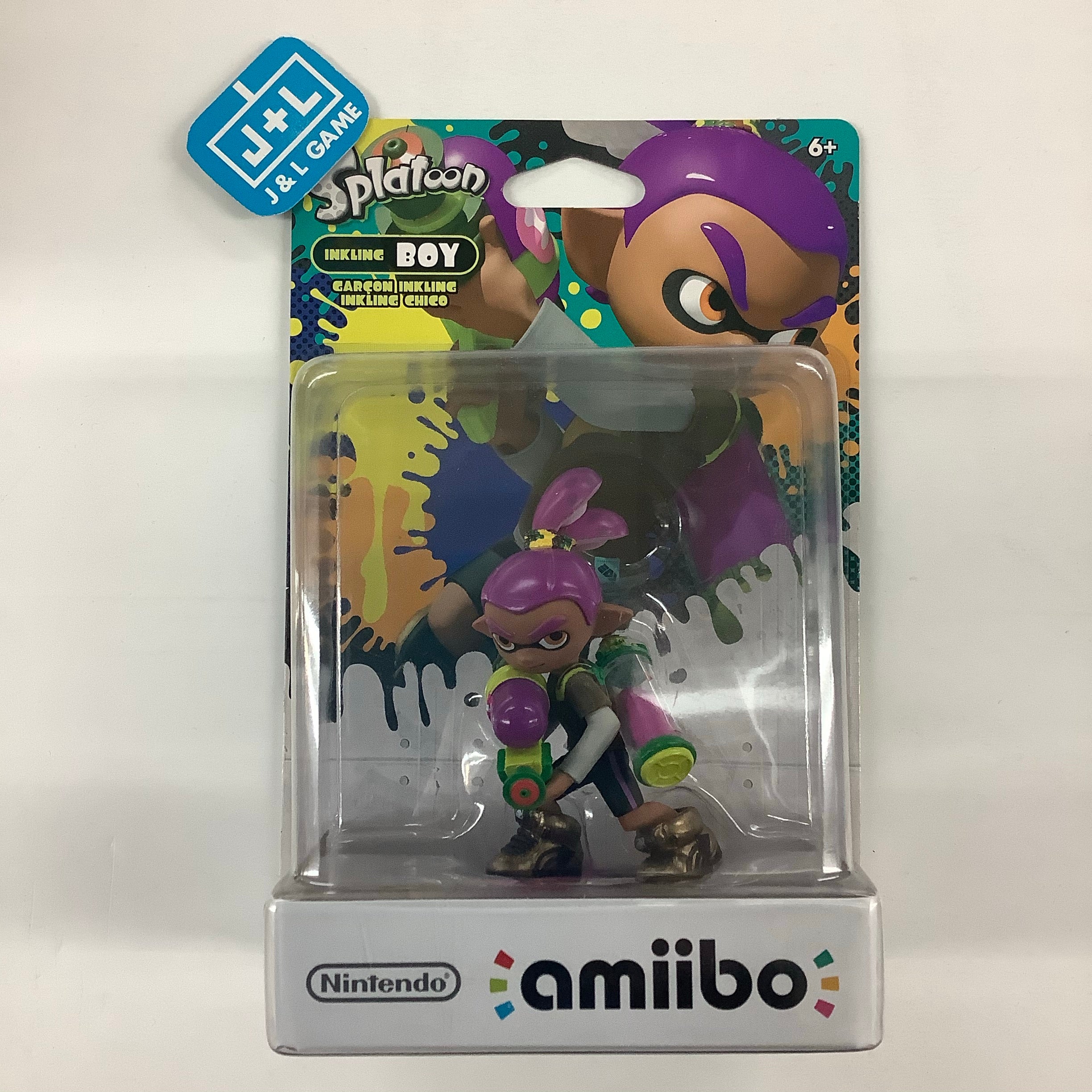 Amazon.com: amiibo Boy [Purple] : Video Games