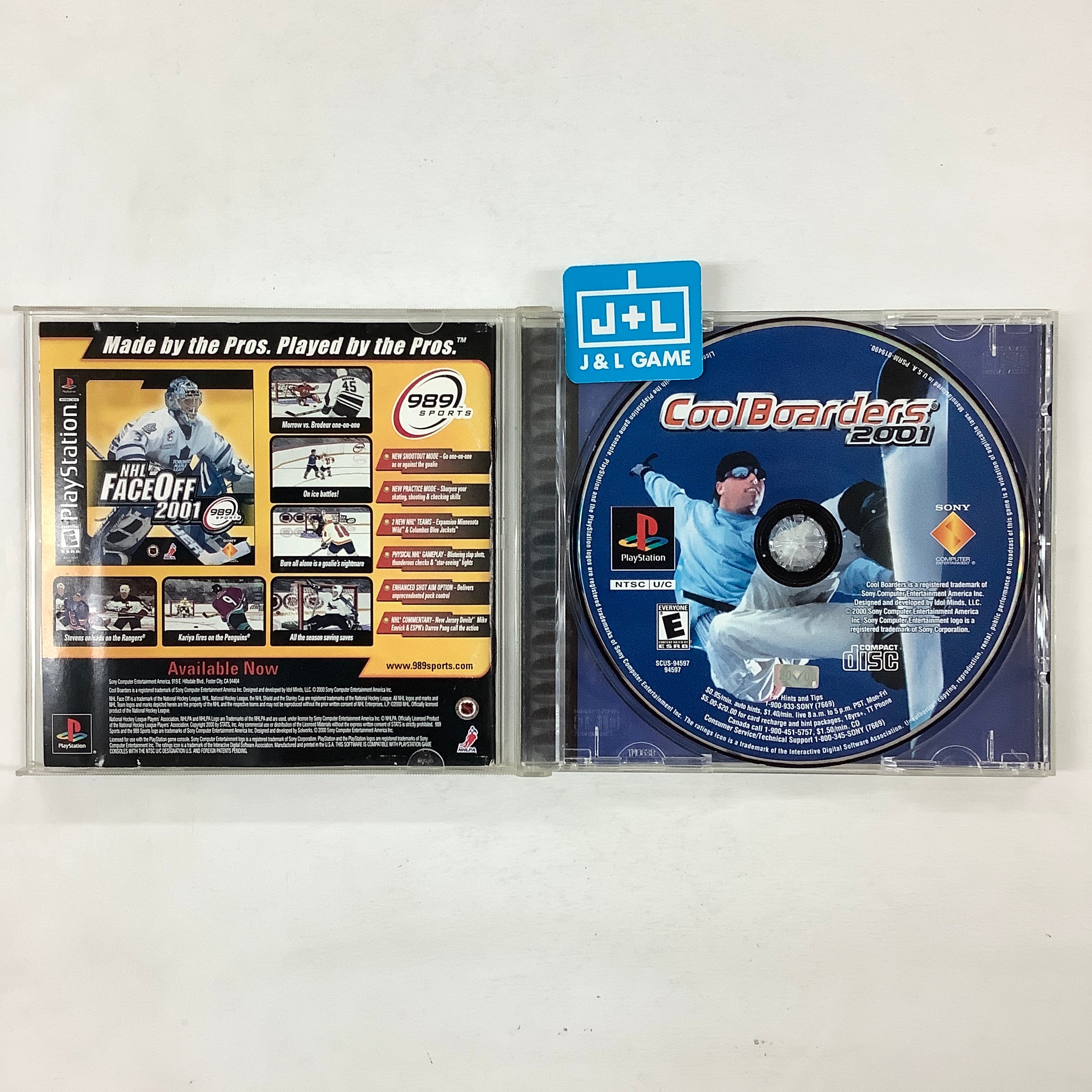 Cool Boarders 2001 - (PS1) PlayStation 1 [Pre-Owned] Video Games SCEA   
