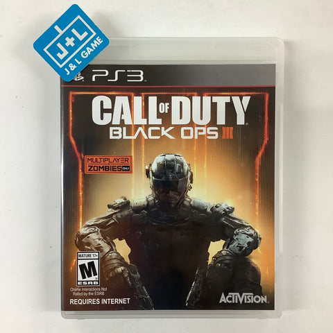 Call of Duty: Black Ops III (Multiplayer + Zombies Only) - (PS3) PlayStation 3 [Pre-Owned] Video Games Activision   