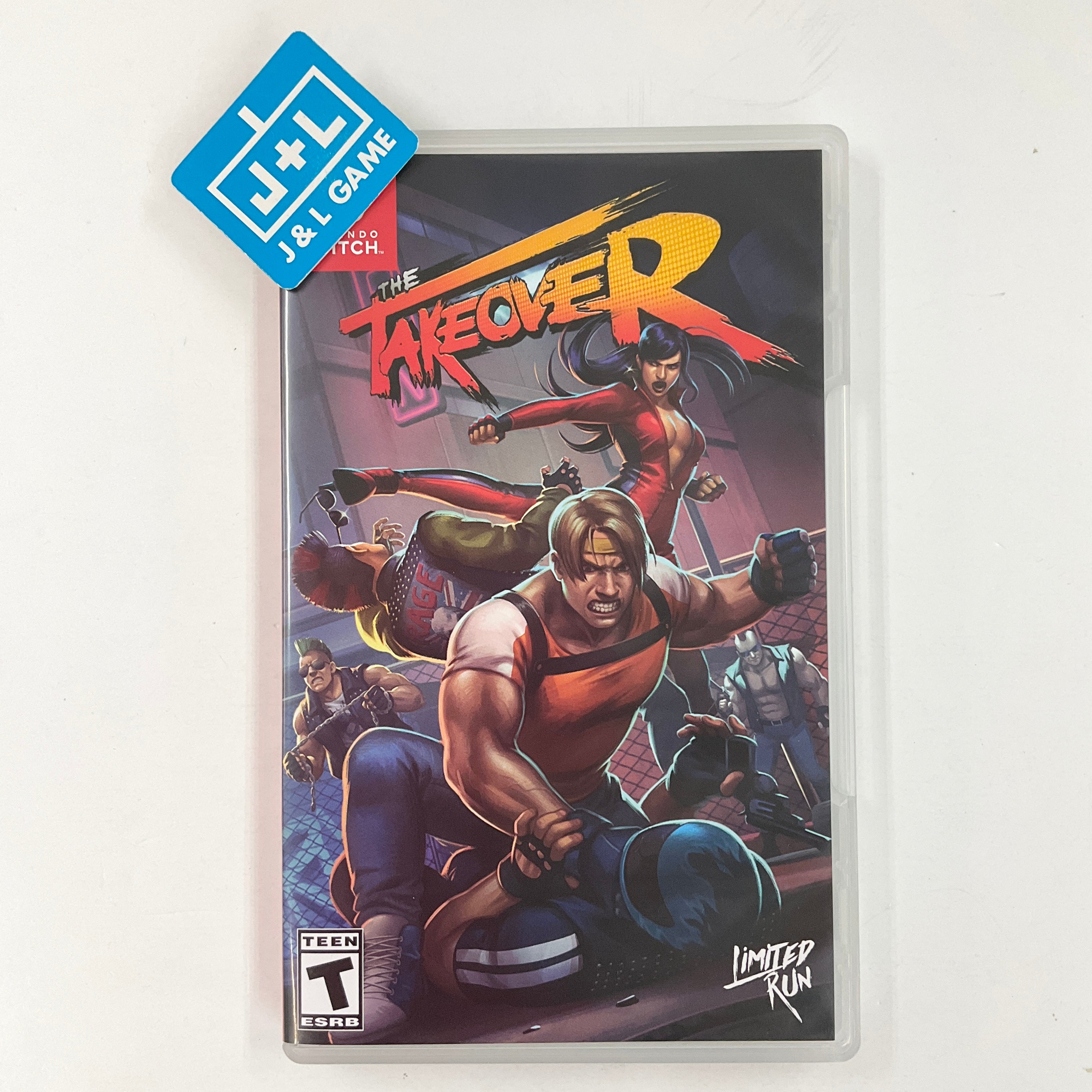 The Takeover (Limited Run #110) - (NSW) Nintendo Switch [Pre-Owned] Video Games Limited Run Games   