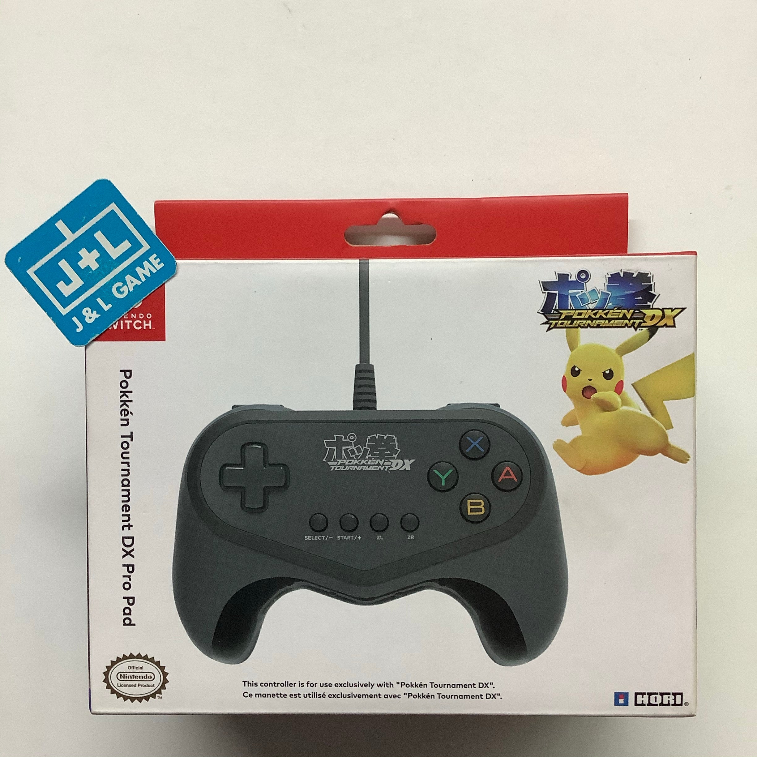 HORI Nintendo Switch Pokken Tournament DX Pro Pad - (NSW) Nintendo Switch Accessories HORI   