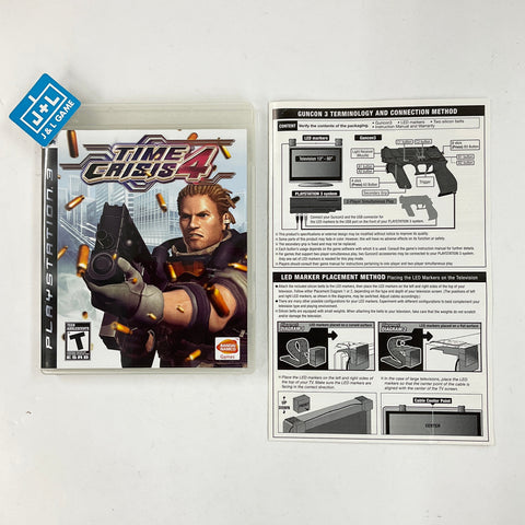 Time Crisis 4 (Includes Guncon 3) - (PS3) Playstation 3 [Pre-Owned] Video Games BANDAI NAMCO Entertainment   