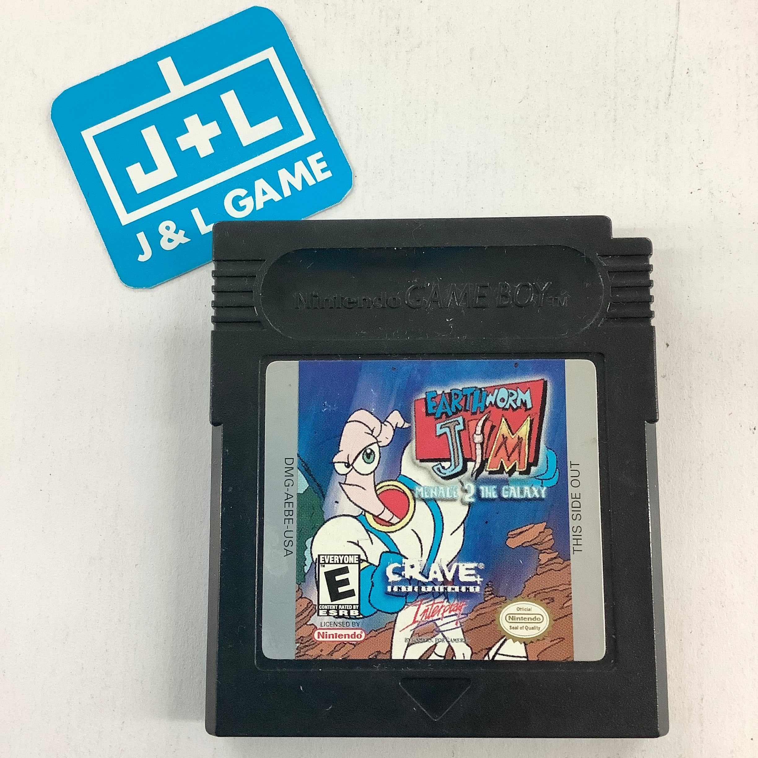 Earthworm Jim: Menace 2 the Galaxy - (GBC) Game Boy Color [Pre-Owned] Video Games Crave   